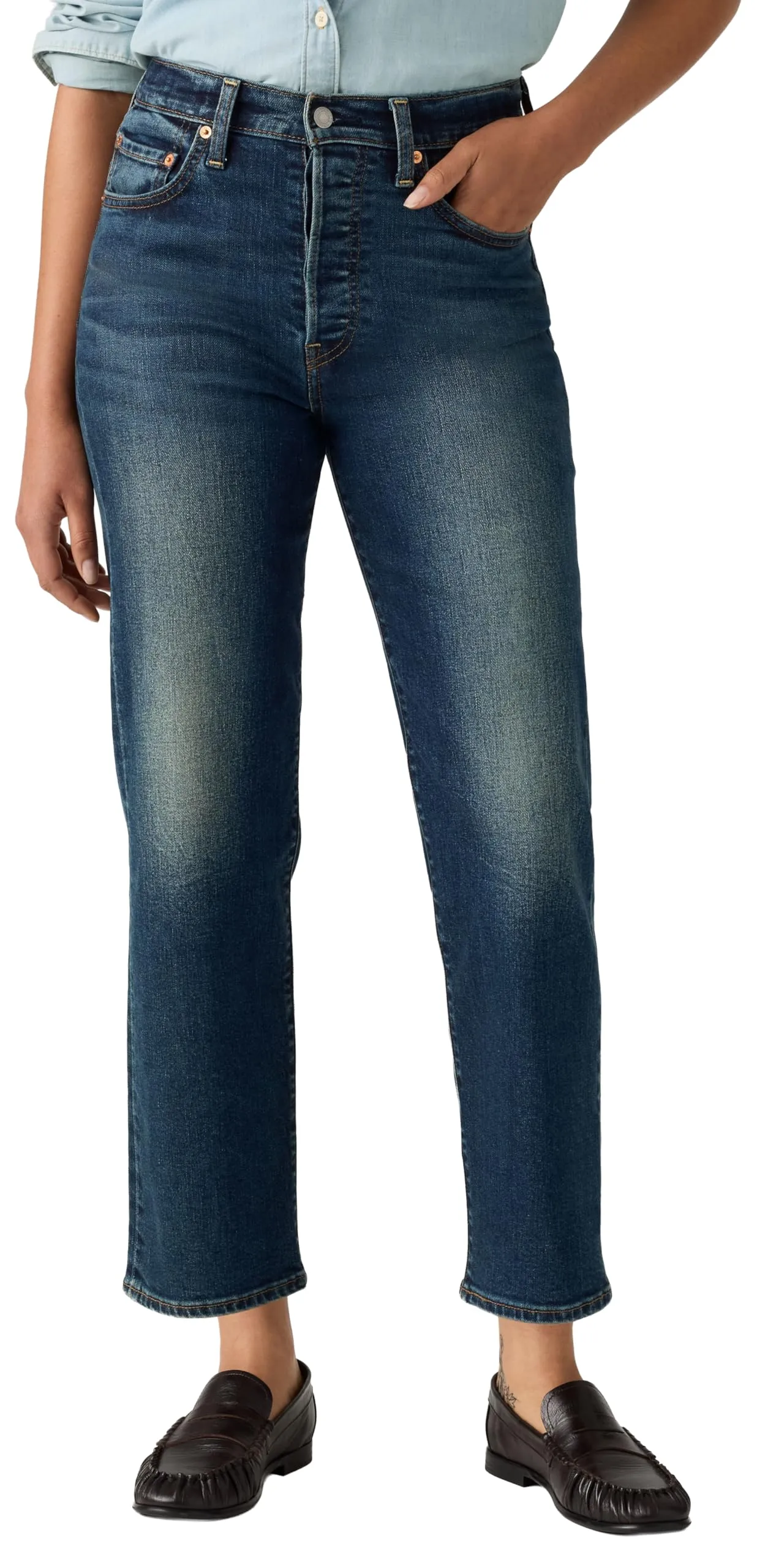 Levi's Ribcage Straight Ankle She Is Ready, 25W / 31L - immagine 3