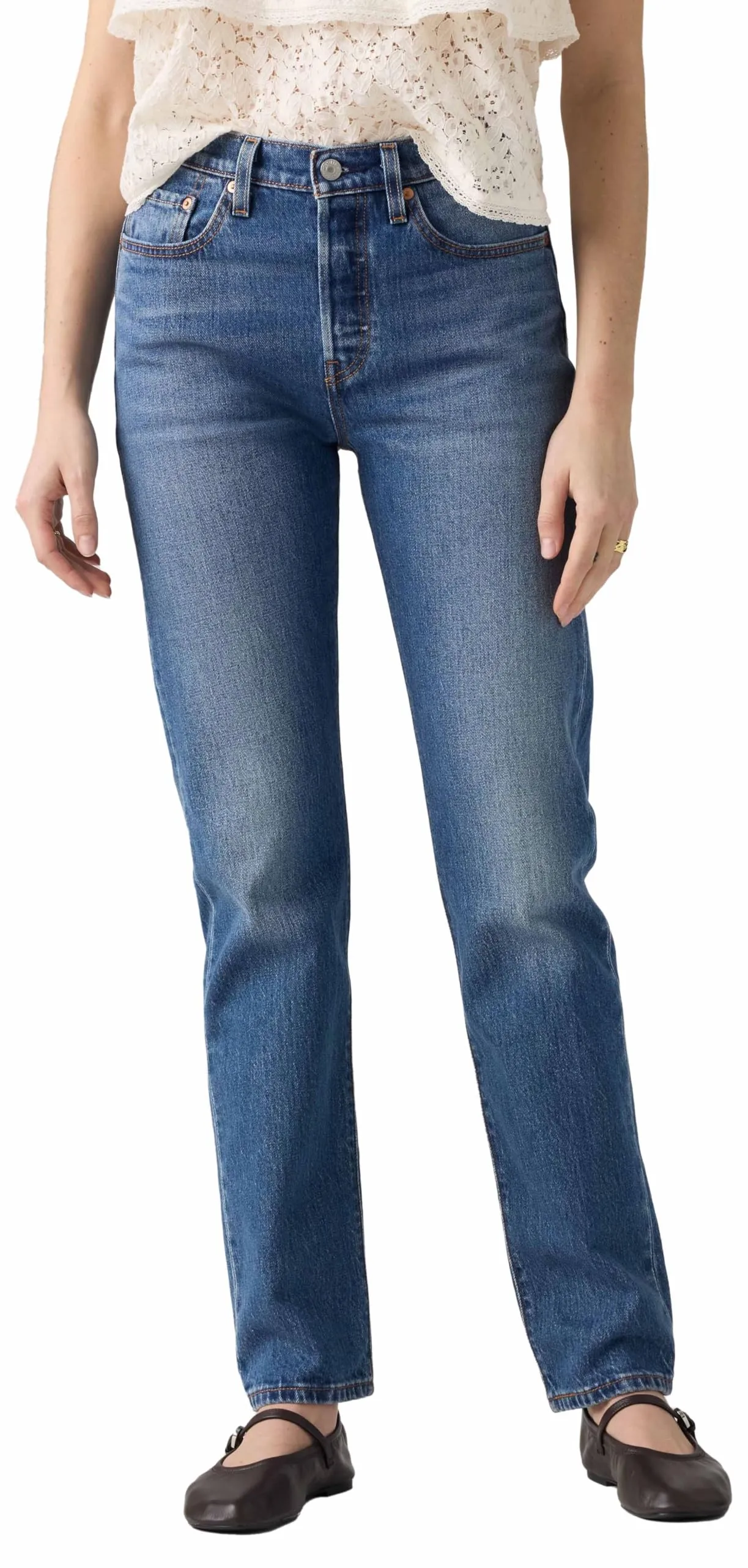 Levi's 501 Jeans da Donna Array Away 27W / 32L - immagine 3