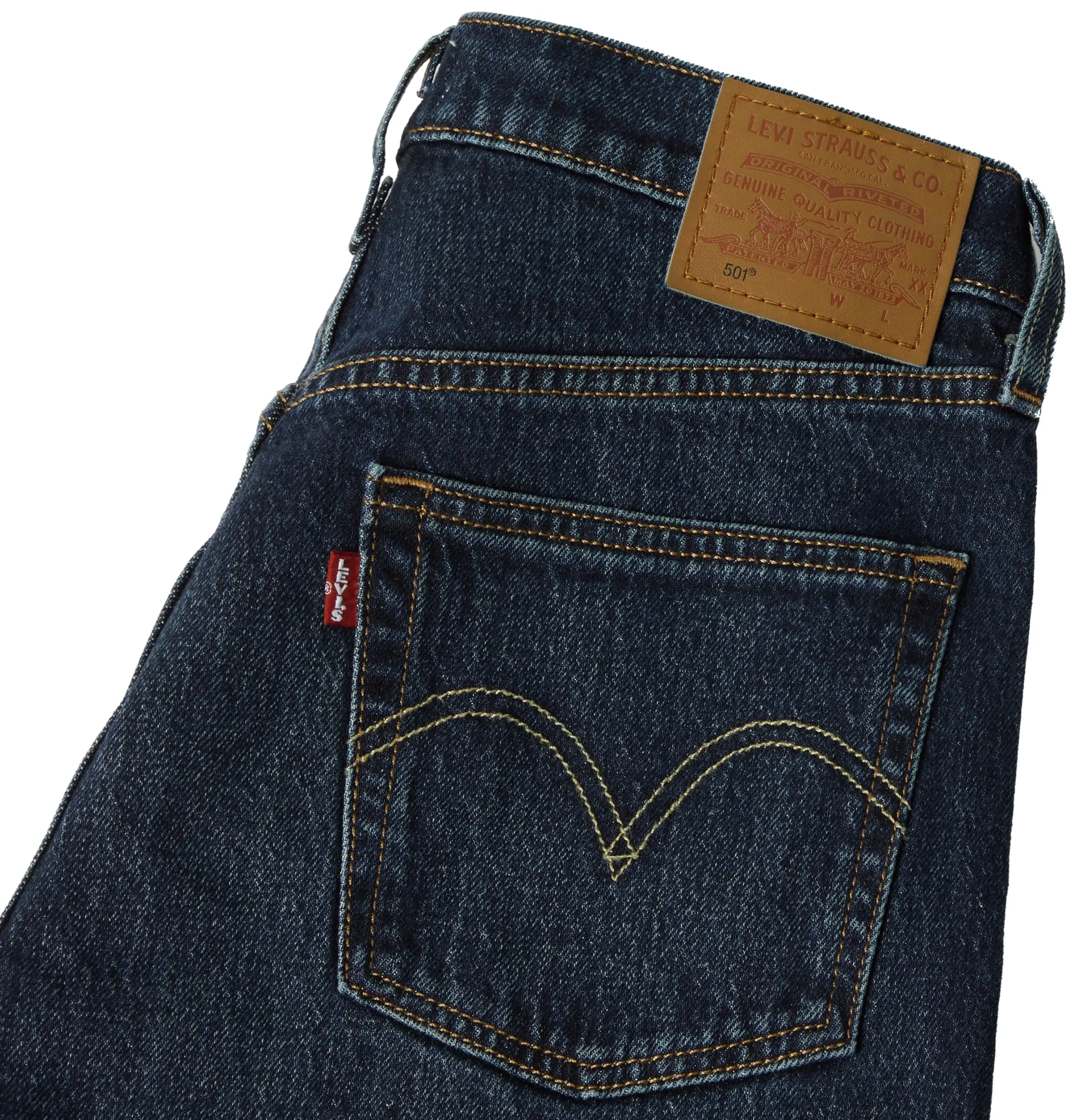 Levi's 501 Women's Jeans Time Take 27W 30L - immagine 7