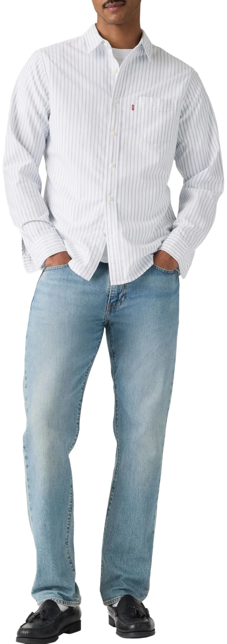 Levi's 502 Taper Just Say Hi 32W / 30L - immagine 1