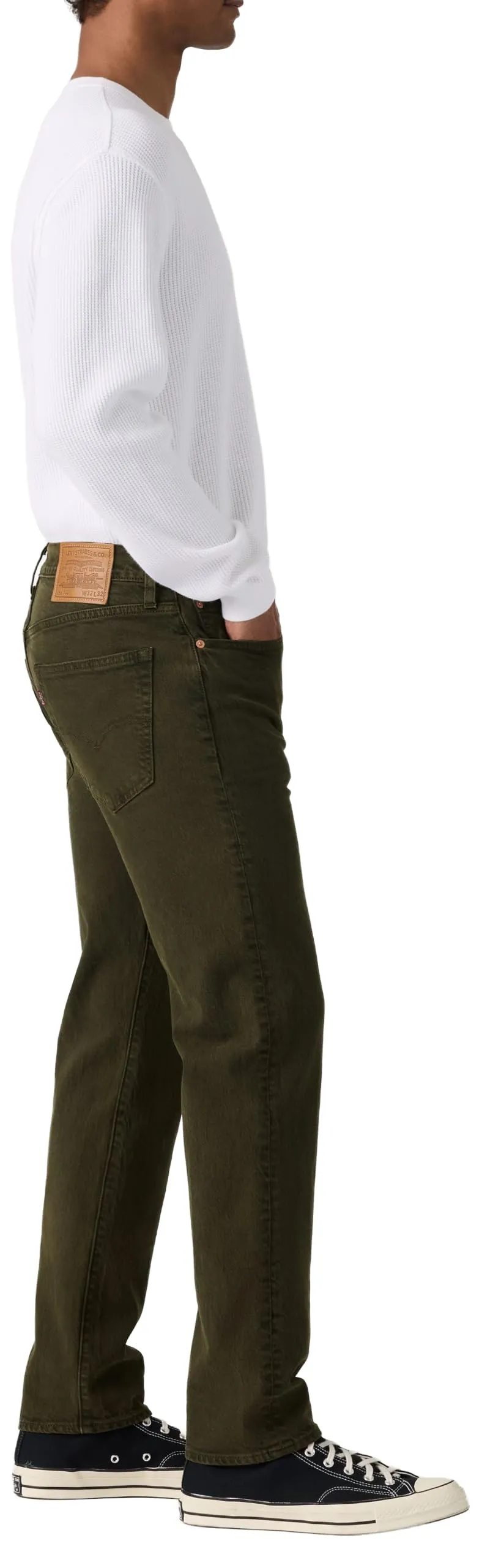 Levi's 502 Taper Redwood Bough Gd 36W / 32L - immagine 4