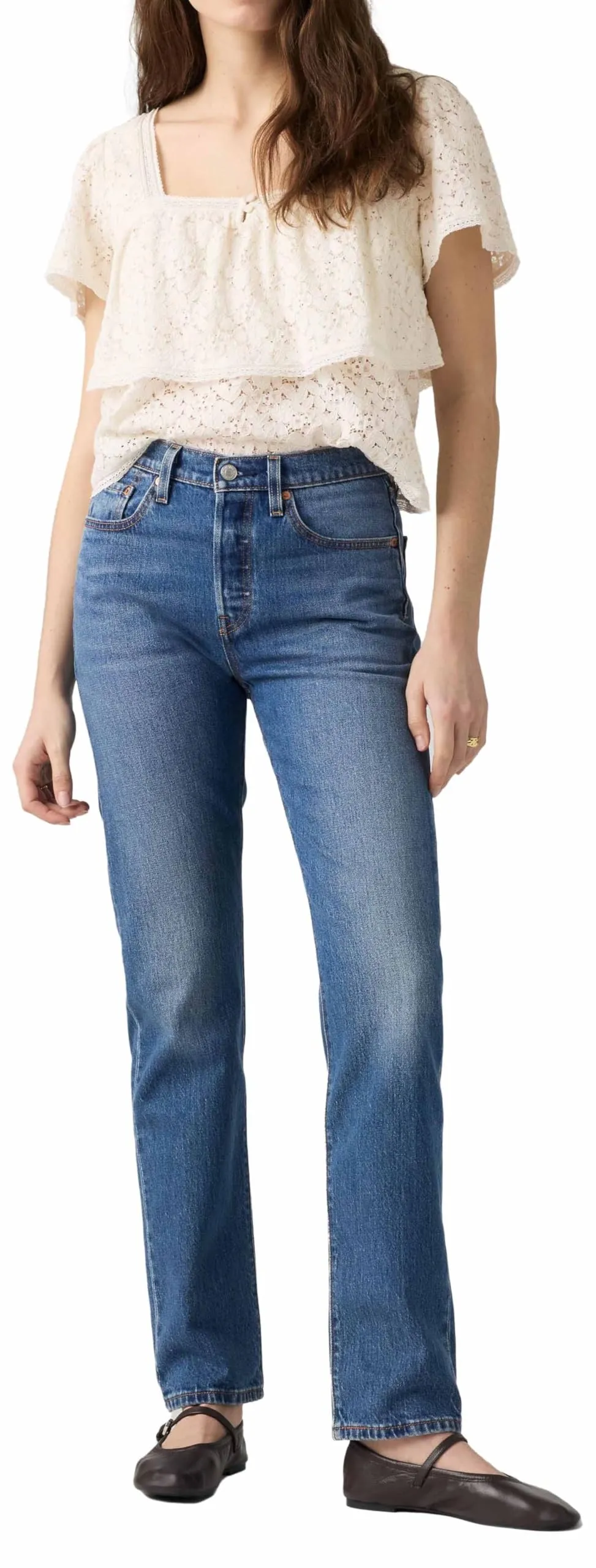 Levi's 501 Jeans da Donna Array Away 29W / 32L - immagine 5
