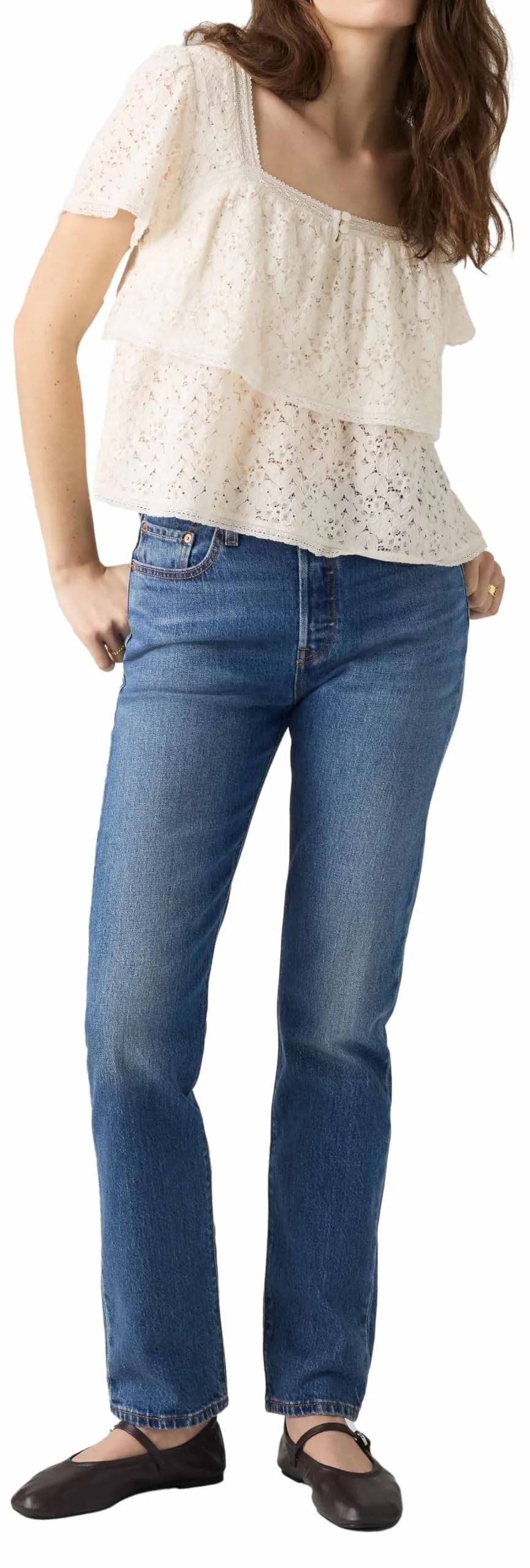 Levi's 501 Jeans da Donna - Array Away (30W / 32L) - immagine 1