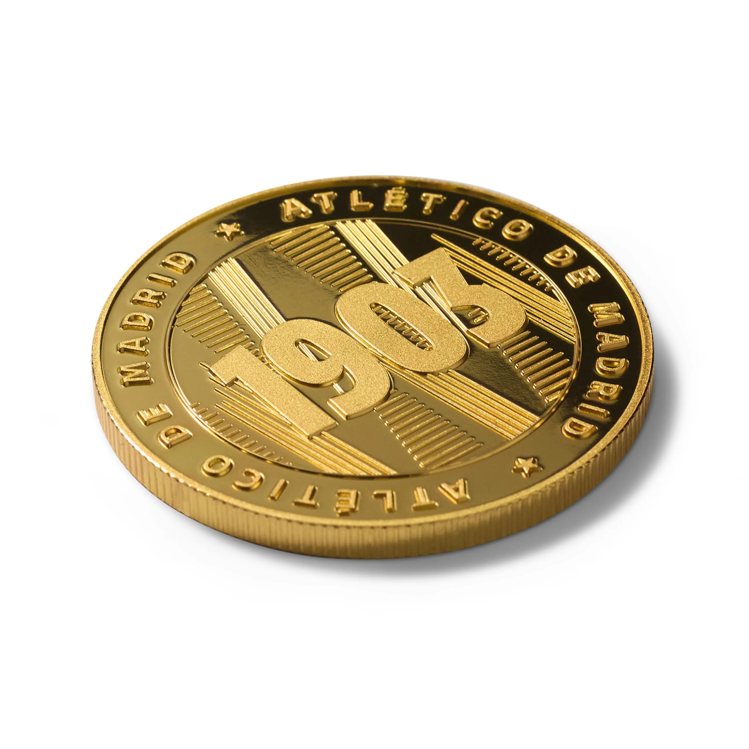 MOCIWORLD Atlético de Madrid Collector's Gold Edizione Speciale con Stemma e Anno di Fondazione - immagine 7