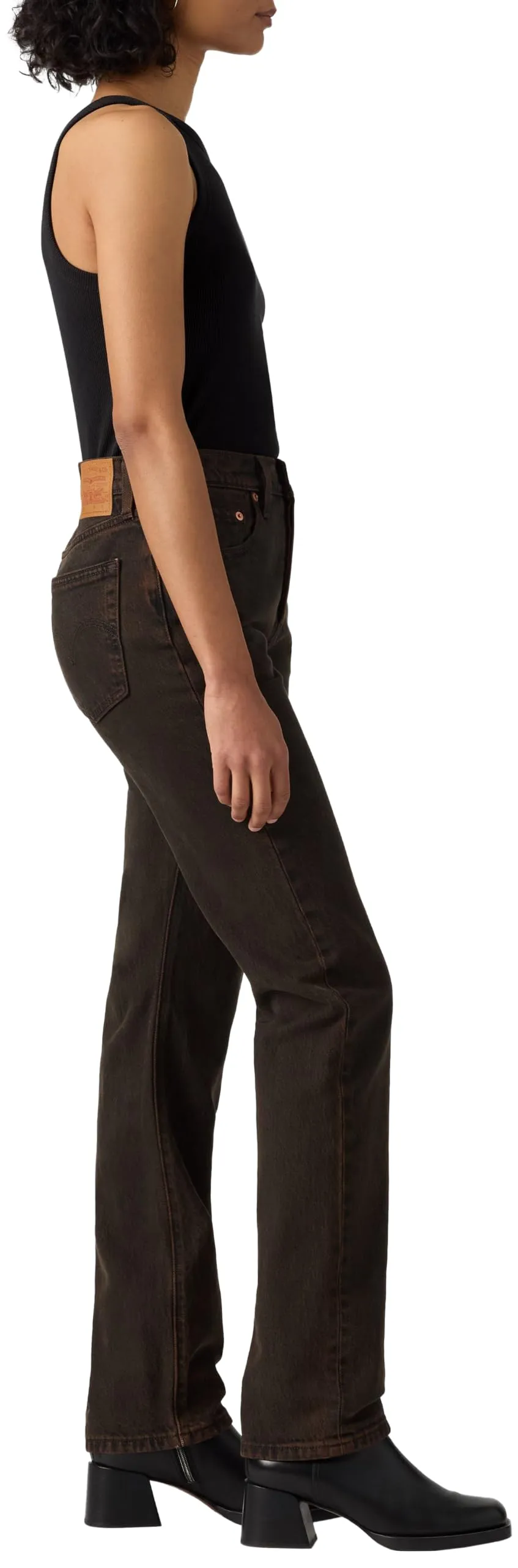 Levi's 501 Jeans Donna Over A Cup Str 28W / 30L - immagine 4