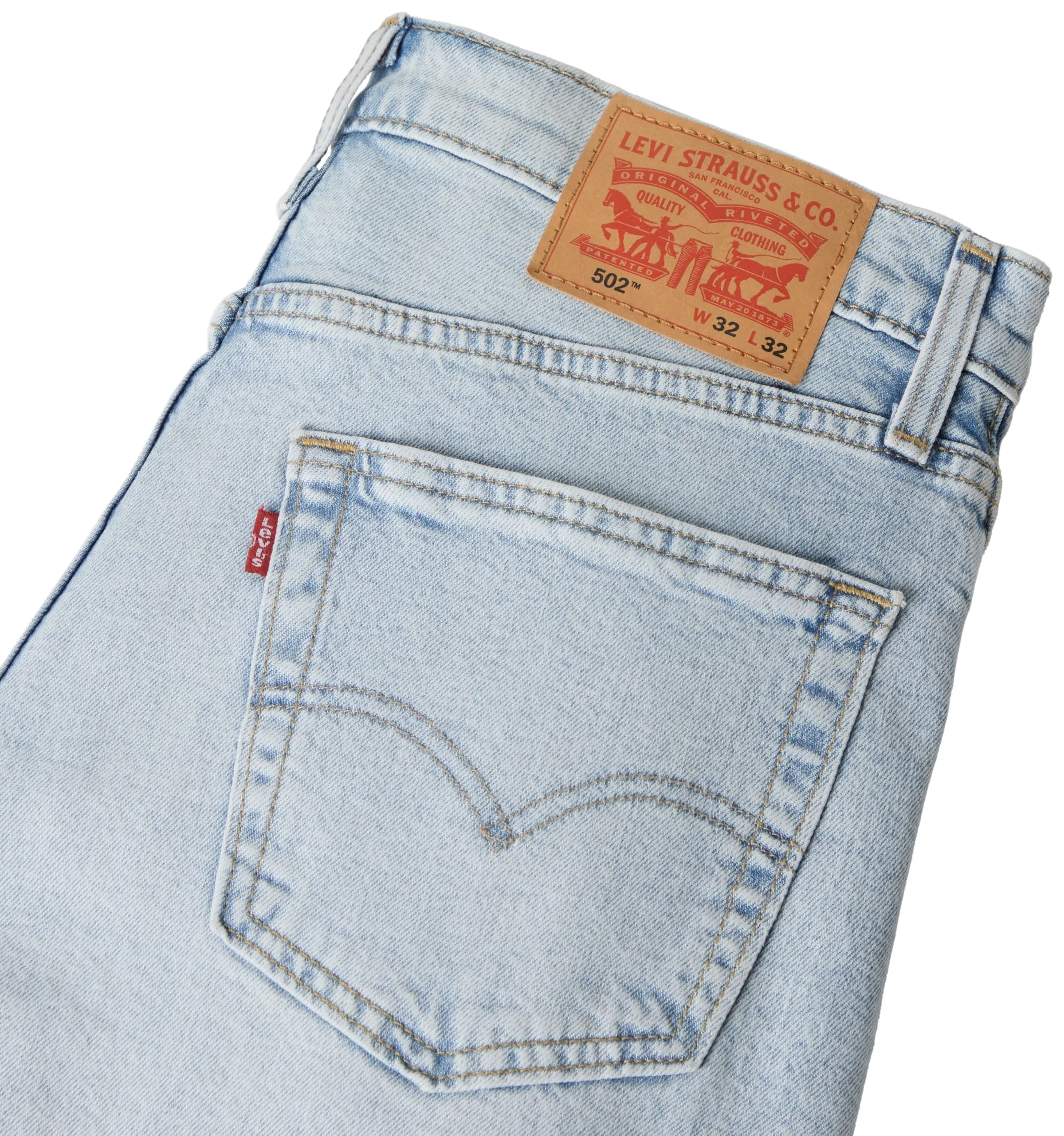 Levi's 502 Taper Jeans Clear Minded ADV 33W 34L - immagine 7