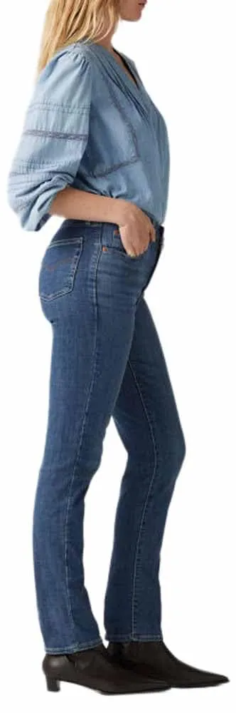 Levi's 724 High Rise Straight Jeans - Way Back - immagine 2