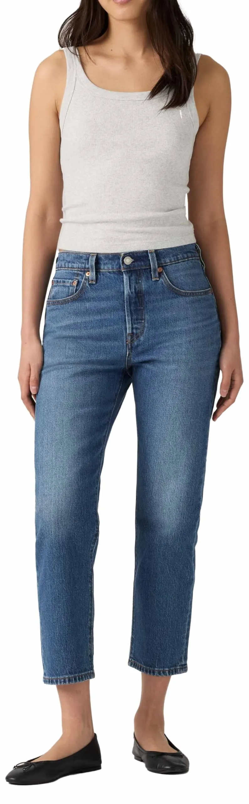 Levi's 501 Crop Array Away 30W x 28L - immagine 5