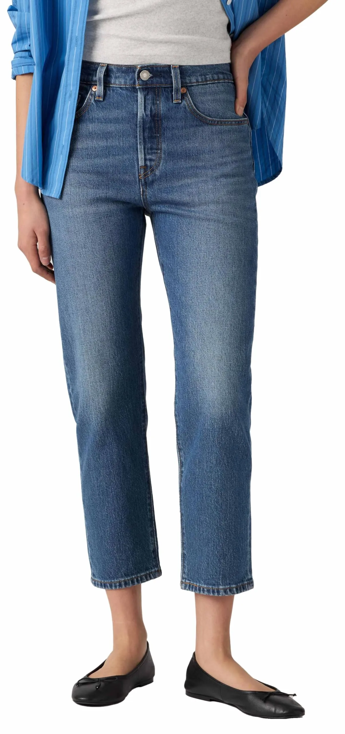 Levi's 501 Crop Array Away 25W x 28L - immagine 3