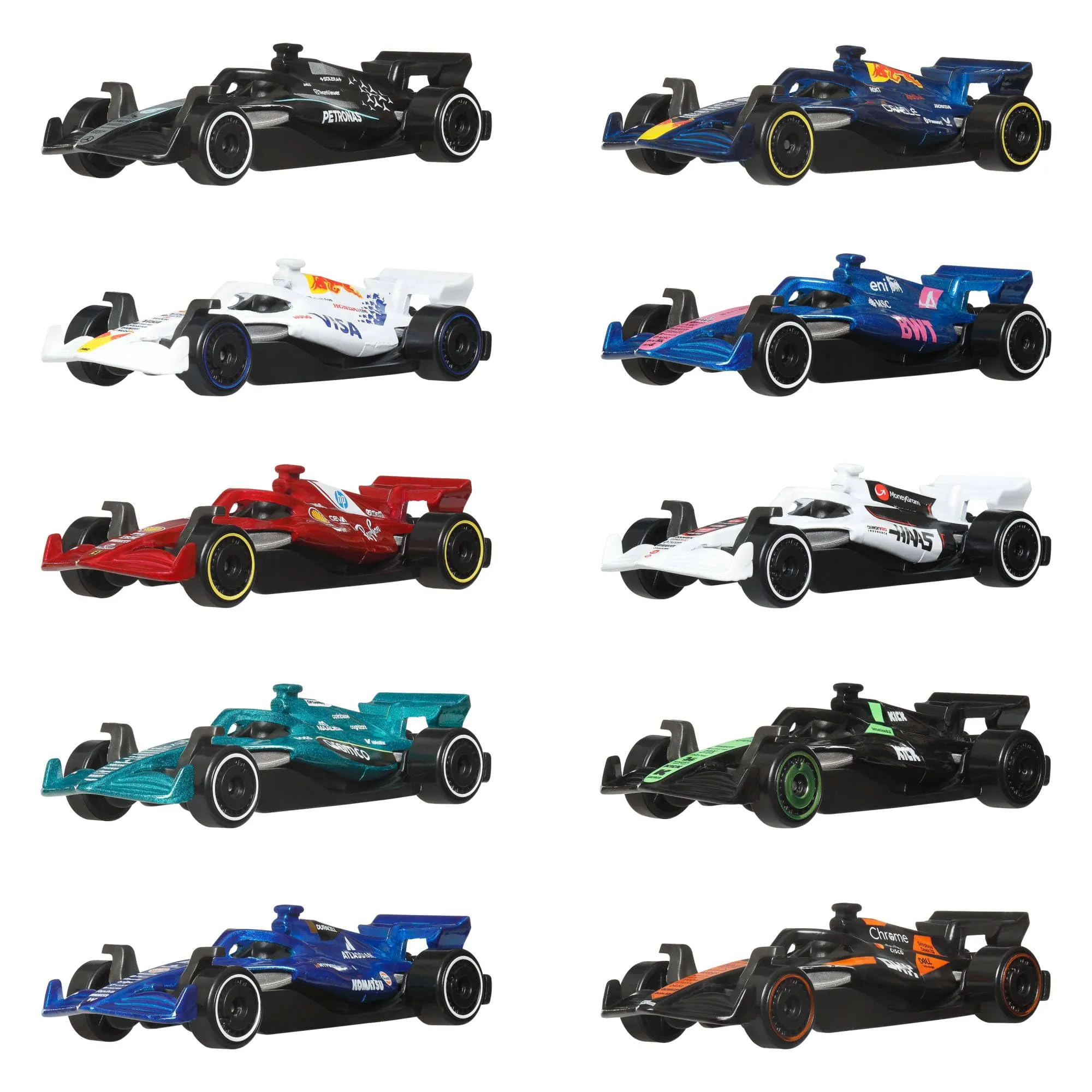 Hot Wheels Formula 1 2025 10-Pack 1:64 JMM24 - immagine 2