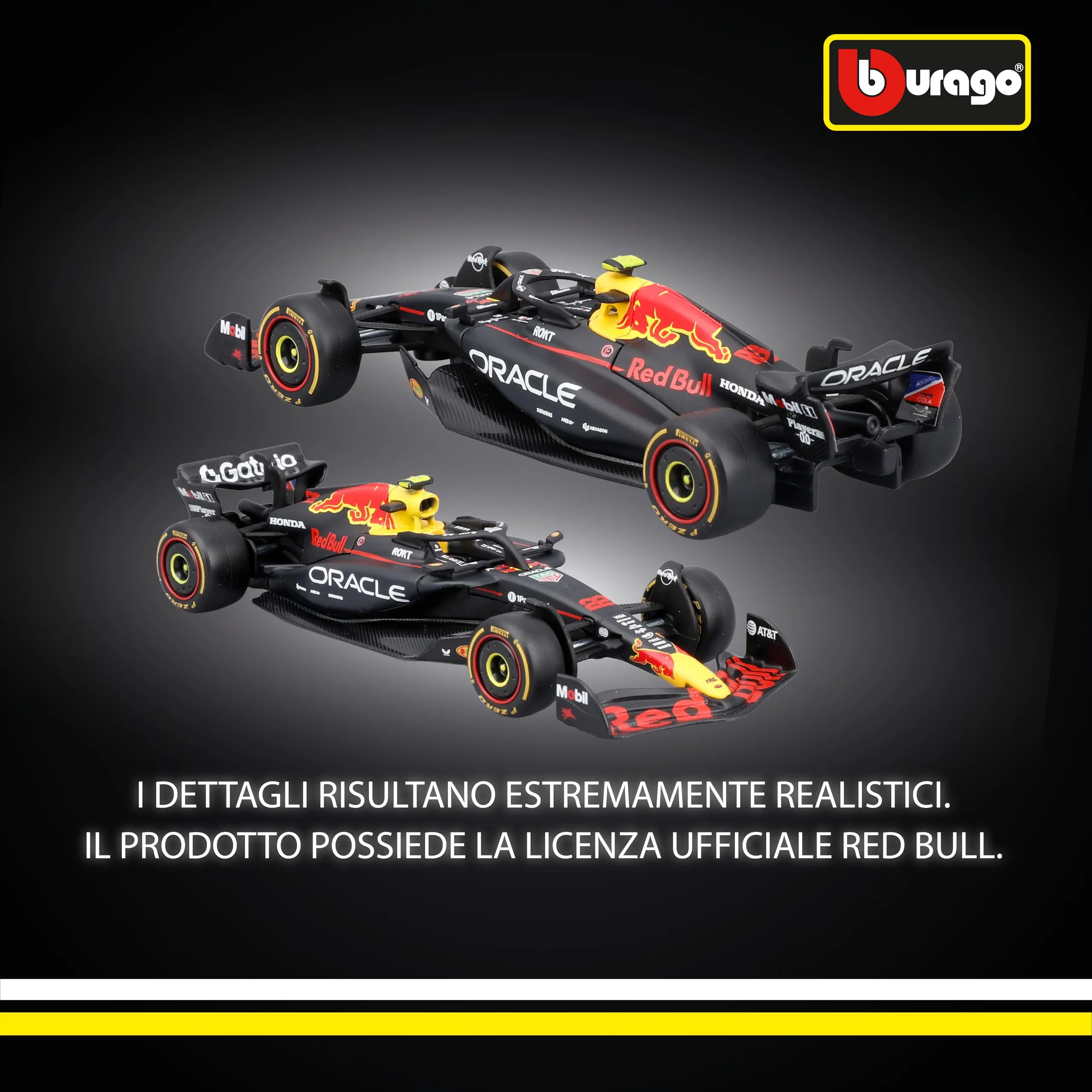 Bburago F1 Red Bull Racing RB21 2025 #22 Tsunoda 1:43 Diecast Model - immagine 3