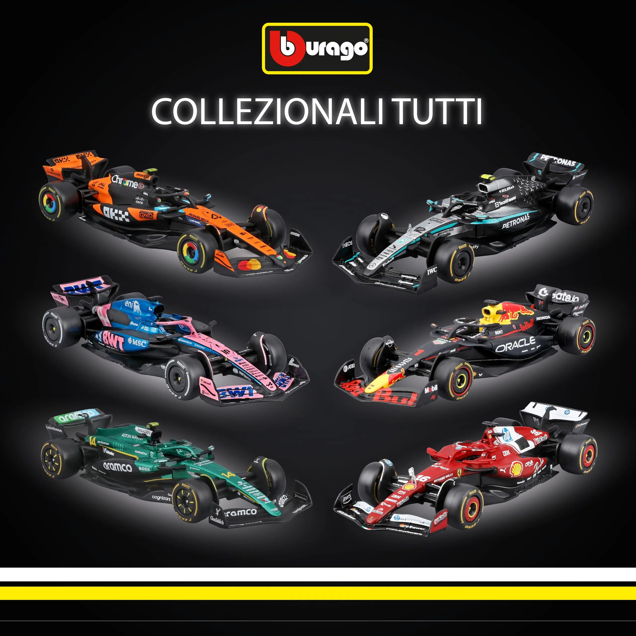 Bburago F1 BWT Alpine A525 2025 #10 Gasly 1:43 Diecast Replica - immagine 6