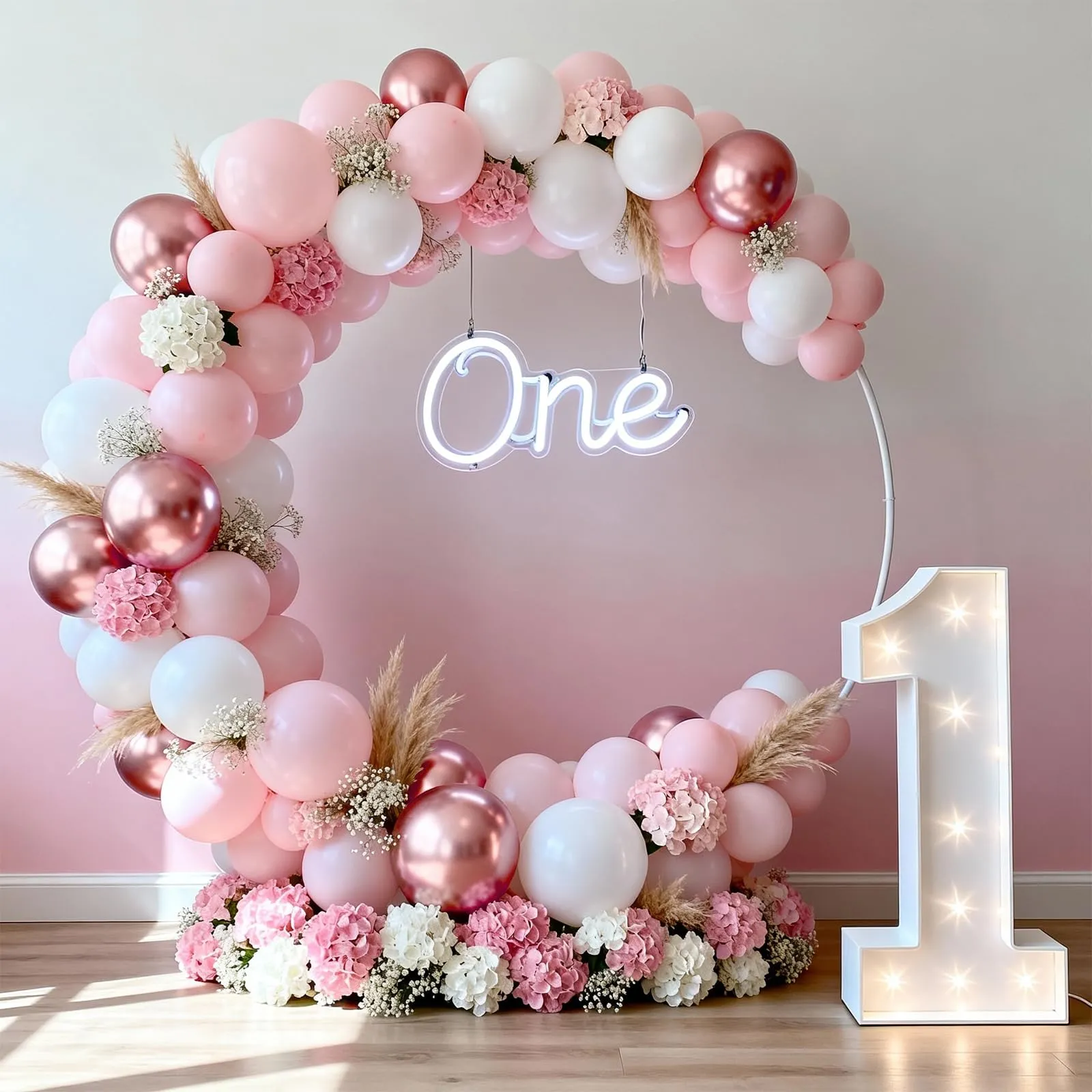 Fairymaiden Palloncini Rosa e Bianchi, 60 Pezzi, 12 Pollici - immagine 7