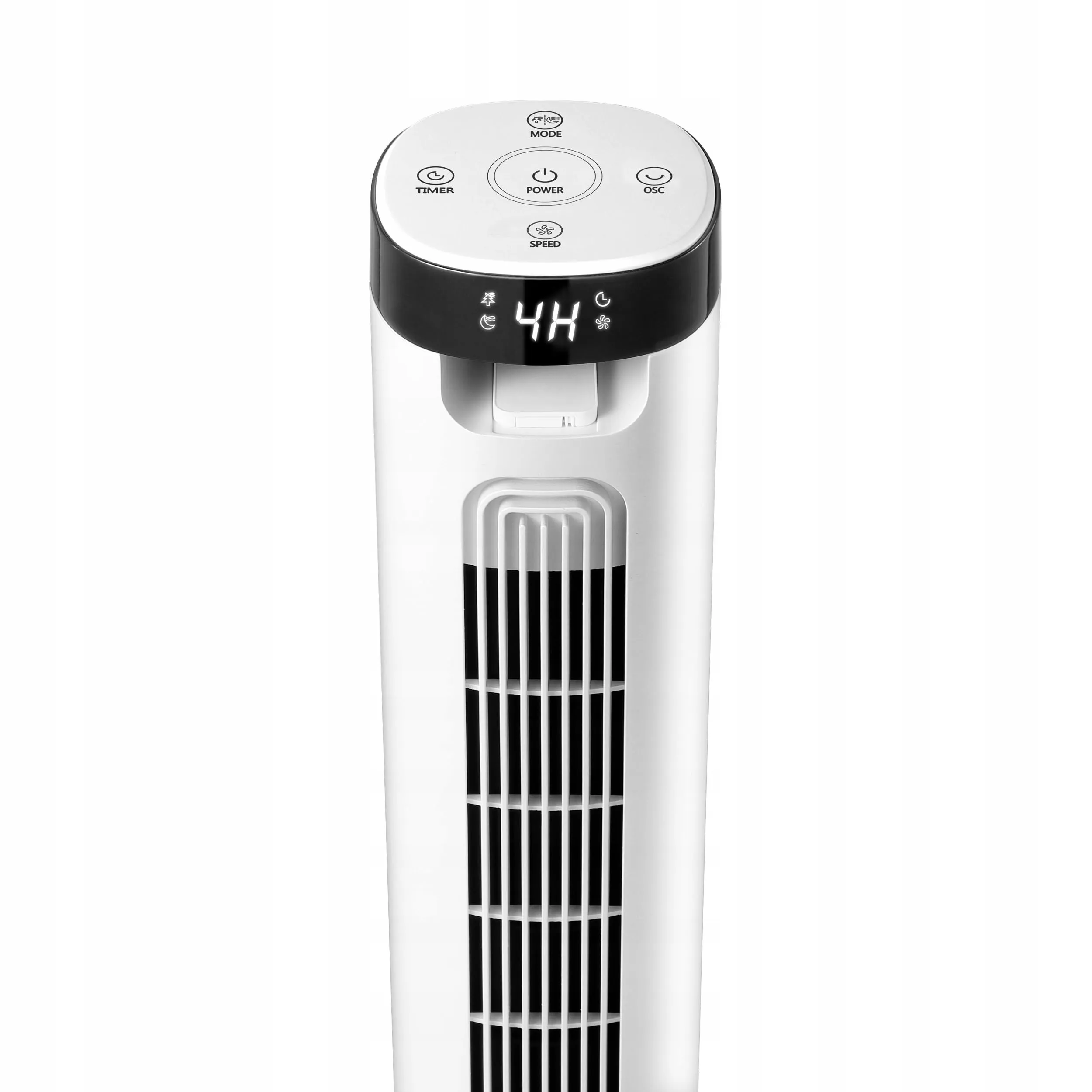 Techly 621659 Ventilatore a Torre da Pavimento 36", 3 Velocità, Telecomando, Oscillazione 75°, Timer, Bianco - immagine 6