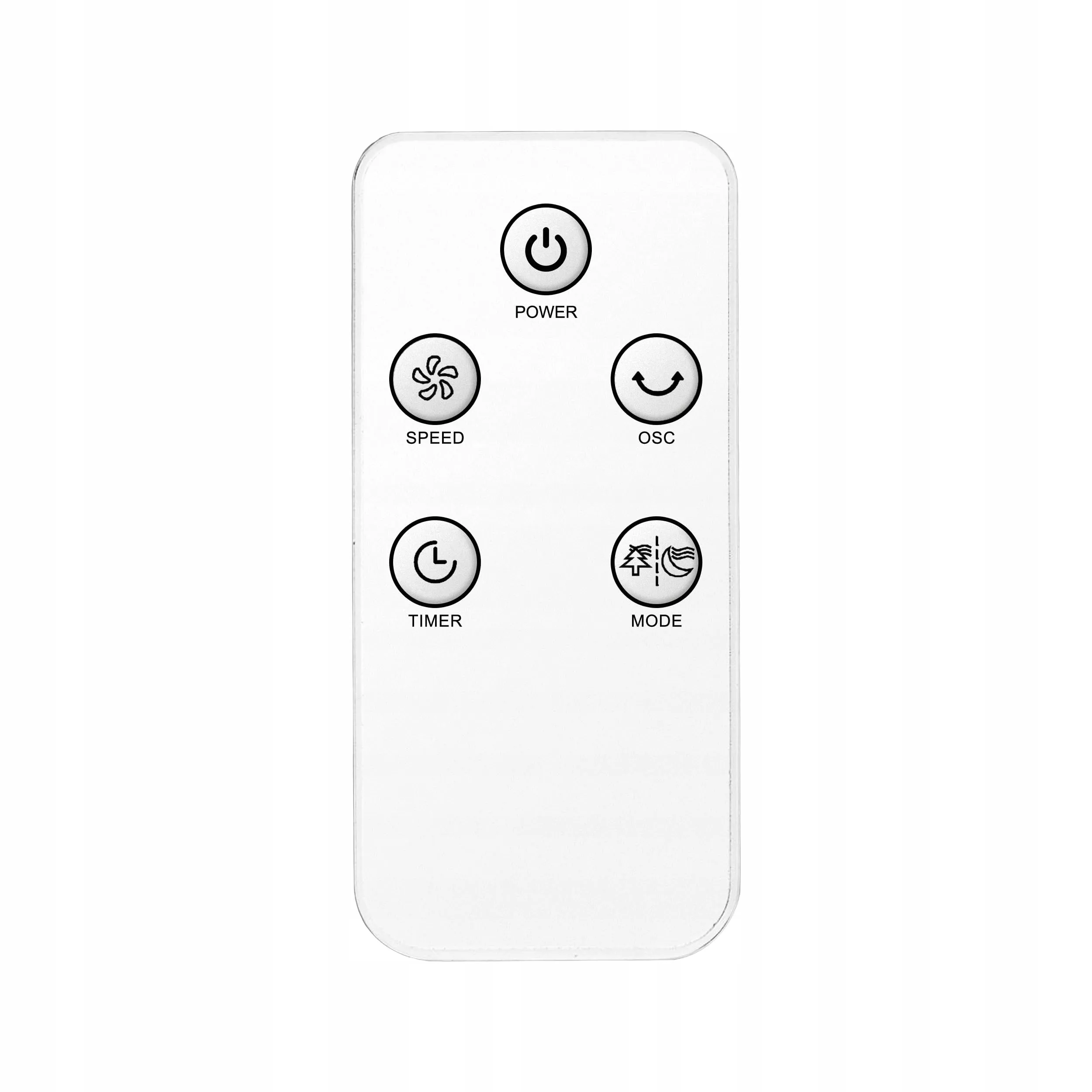 Techly 621659 Ventilatore a Torre da Pavimento 36", 3 Velocità, Telecomando, Oscillazione 75°, Timer, Bianco - immagine 8