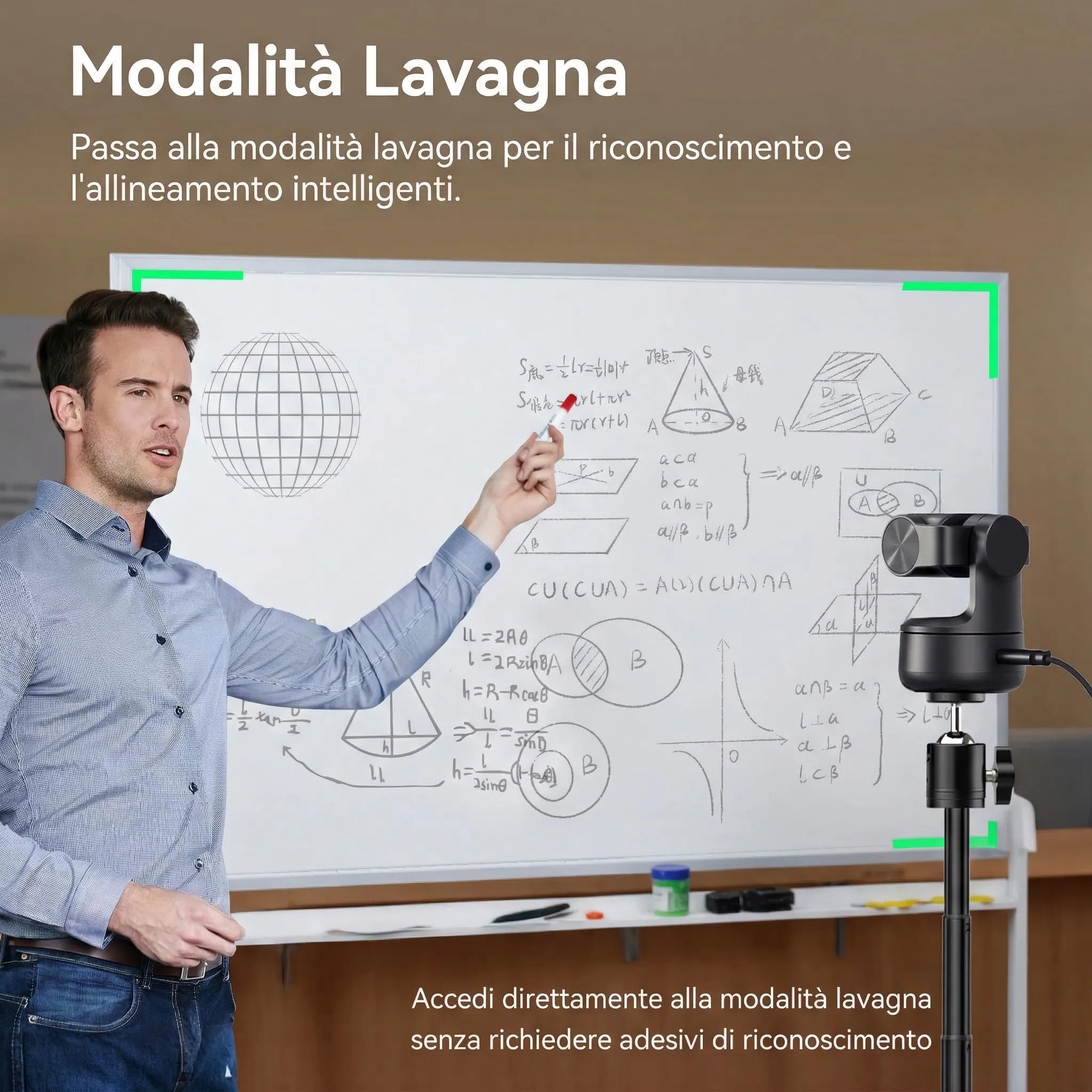 EMEET PIXY Doppia Webcam PTZ 4K con Treppiede, Tracking AI, PDAF, Sensore Sony 1/2,55", 3 Mic e Preimpostazioni - immagine 8