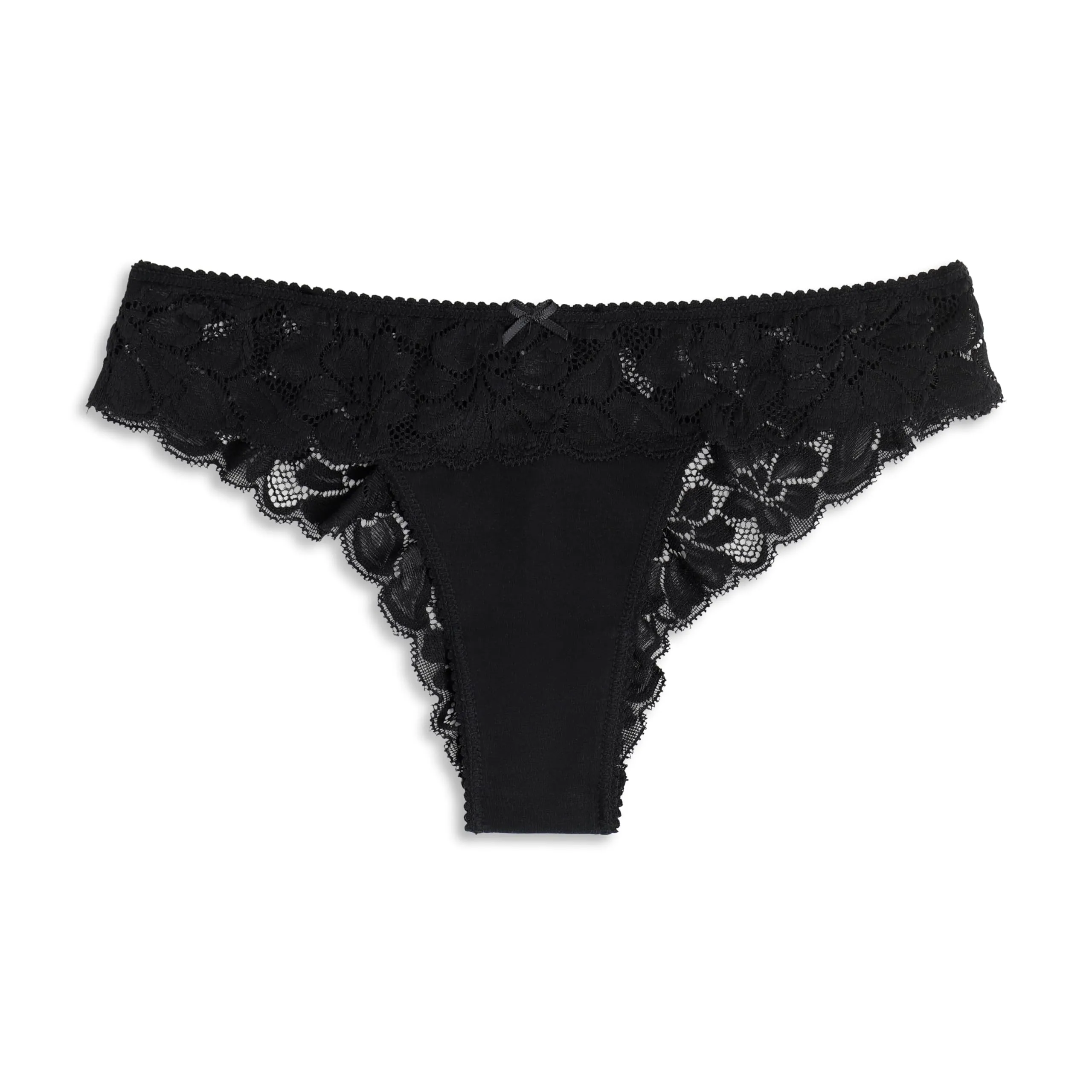 Cotonella Brasiliano Donna in Cotone Modal e Pizzo Floreale - immagine 1