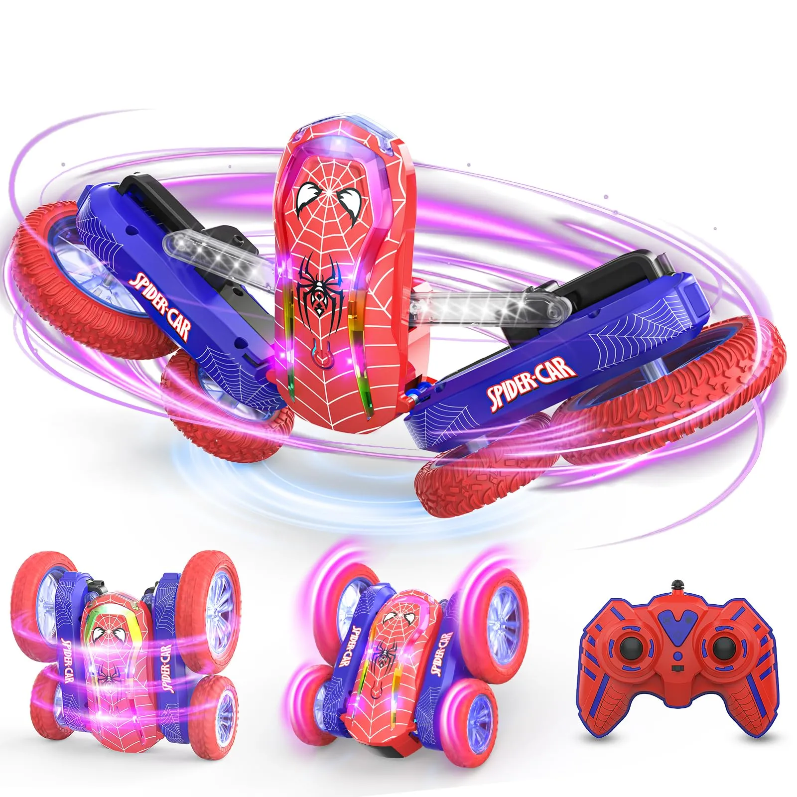 Mieryd Macchinina Radiocomandata Spider per Bambini 5-10 Anni - immagine 1
