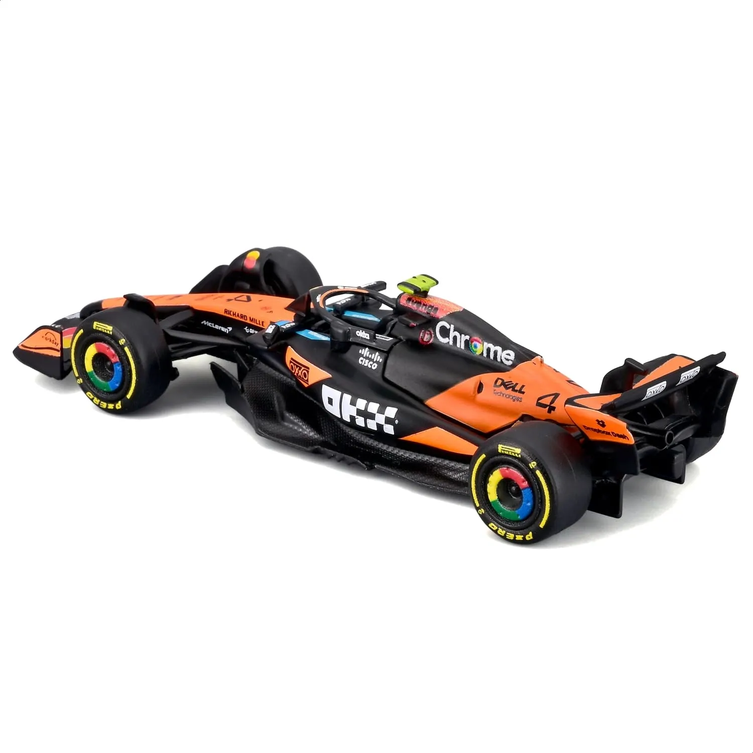 Bburago McLaren F1 MCL39 2025 #4 Lando Norris 1:64 Diecast Model Car - immagine 4