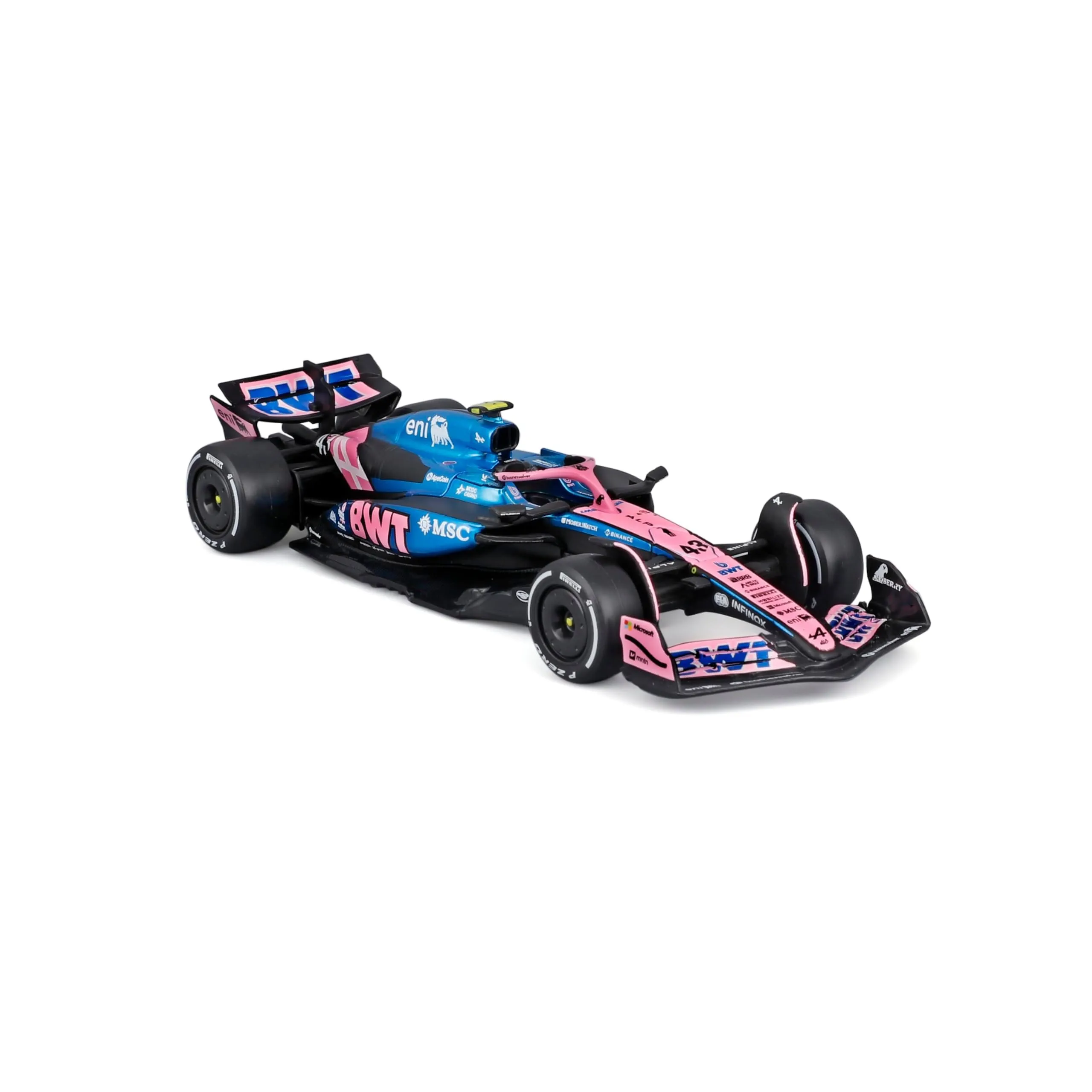 Bburago F1 BWT Alpine A525 2025 #43 Colapinto 1:43 Diecast Replica - immagine 3