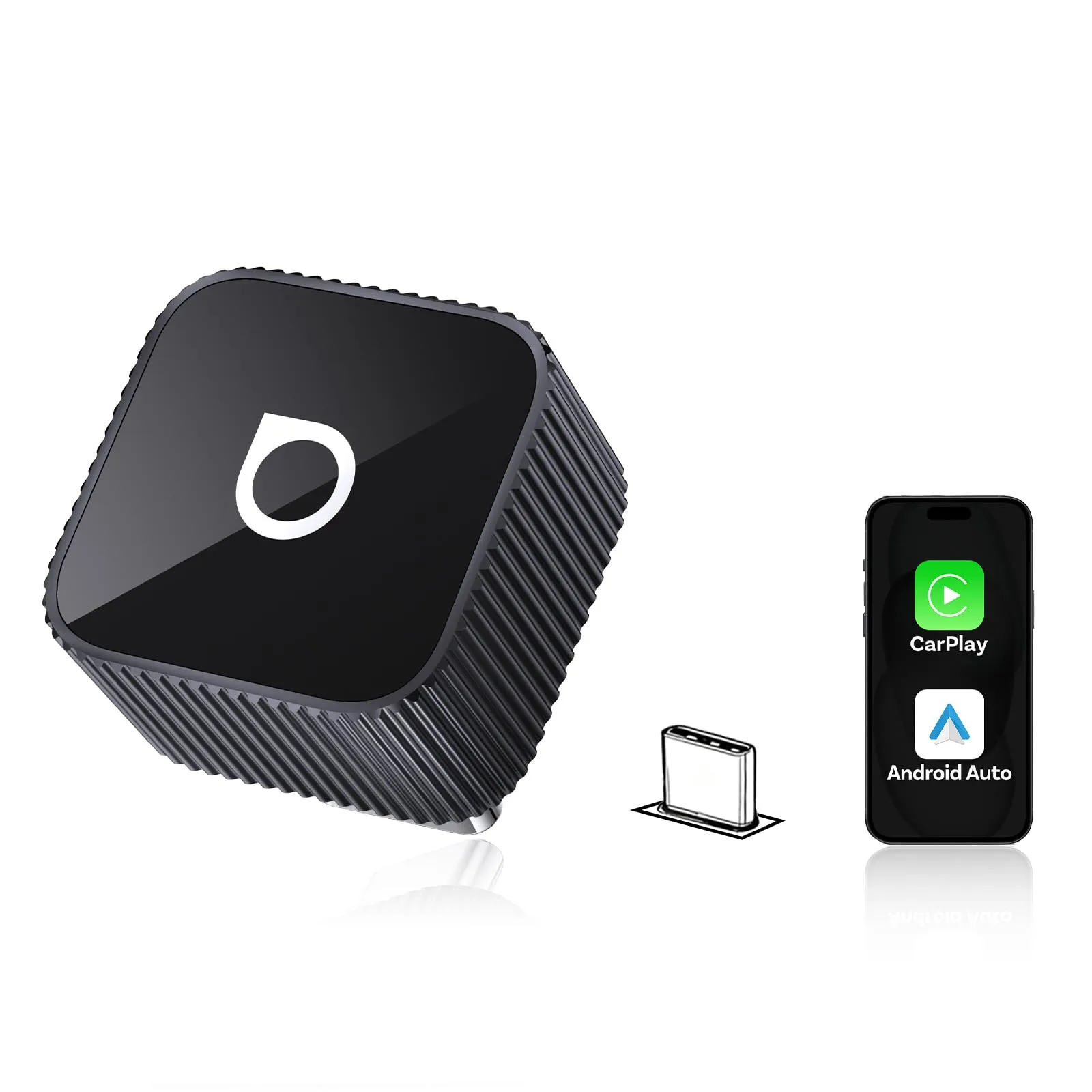 OTTOCAST 2 in 1 Wireless CarPlay and Android Auto Adapter 2026 - immagine 1