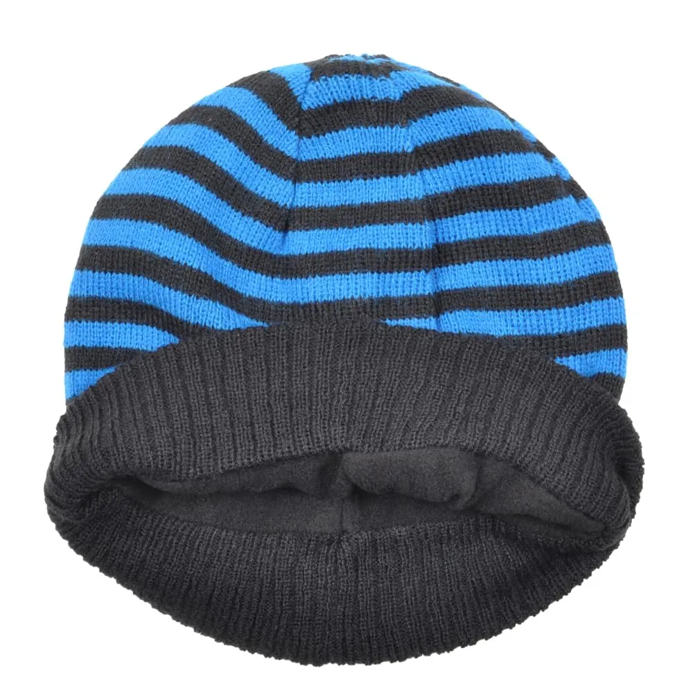 Inter Cappello Cuffia Rigato per Neonato 0-24 Mesi 151403 - immagine 4