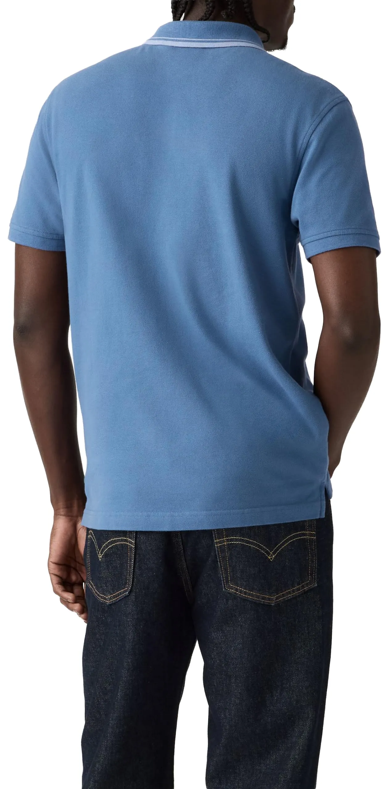 Levi's HM Polo Wood Tipping Stripe Forever Blue XL - immagine 4