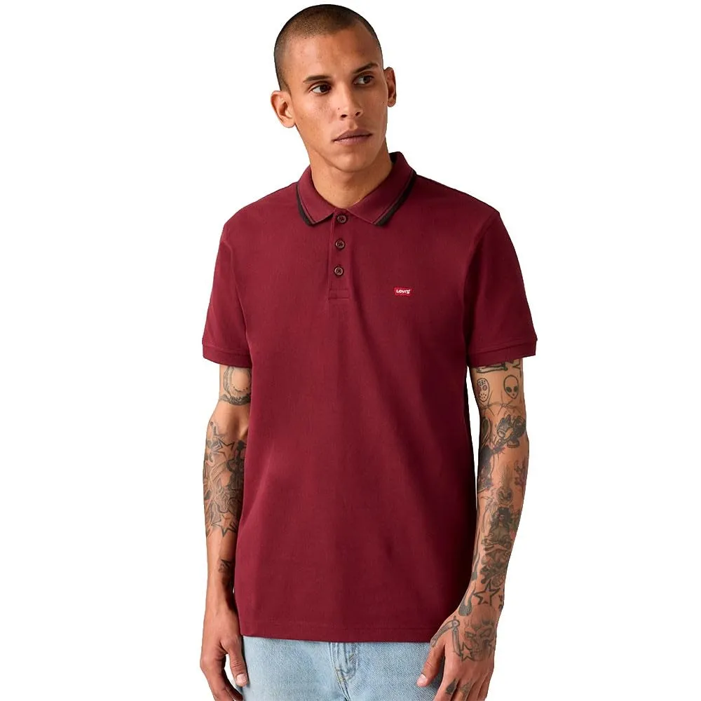 Levi's HM Polo Wood Tipping Stripe Tawny - immagine 4