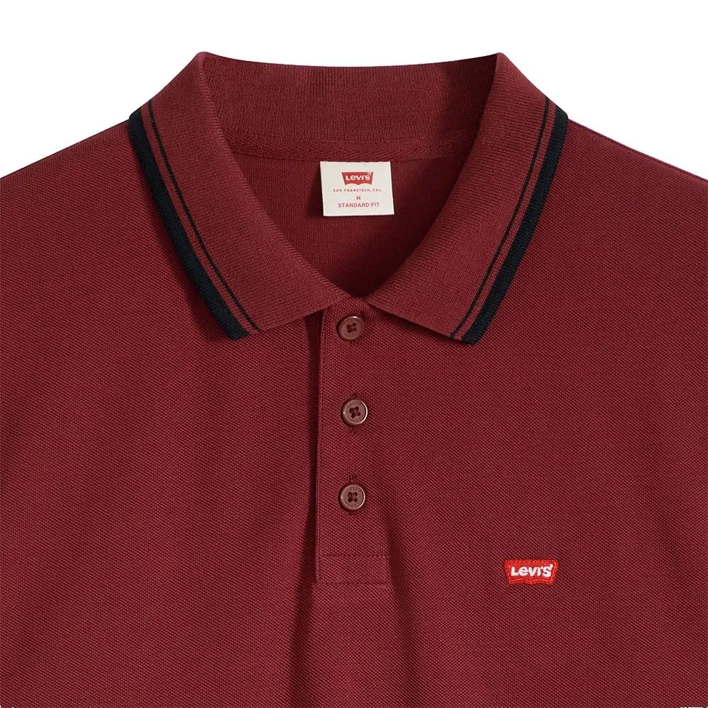 Levi's HM Polo Wood Tipping Stripe Tawny - immagine 6