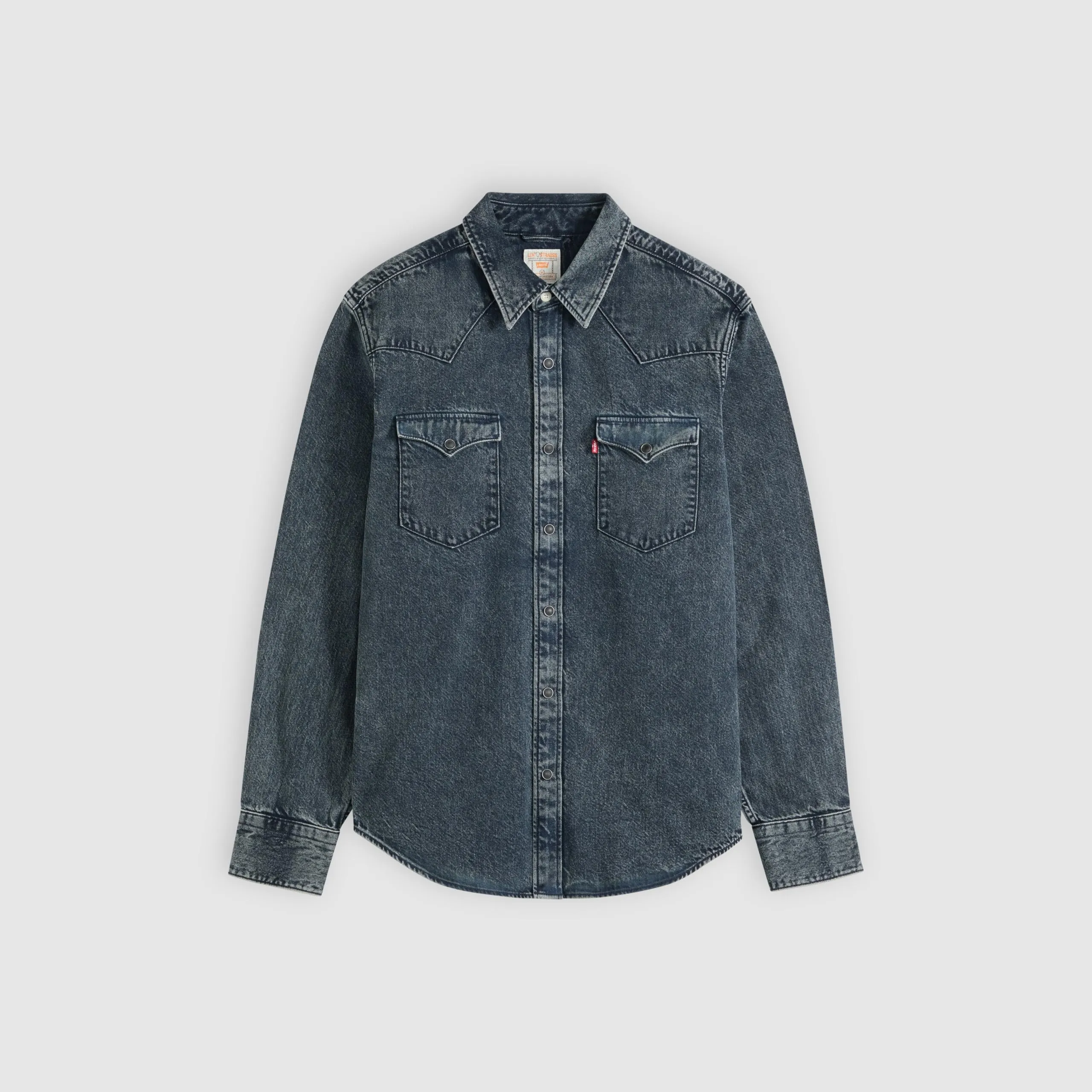 Levi's Barstow Western Shirt Midnight Blue, XXL - immagine 5