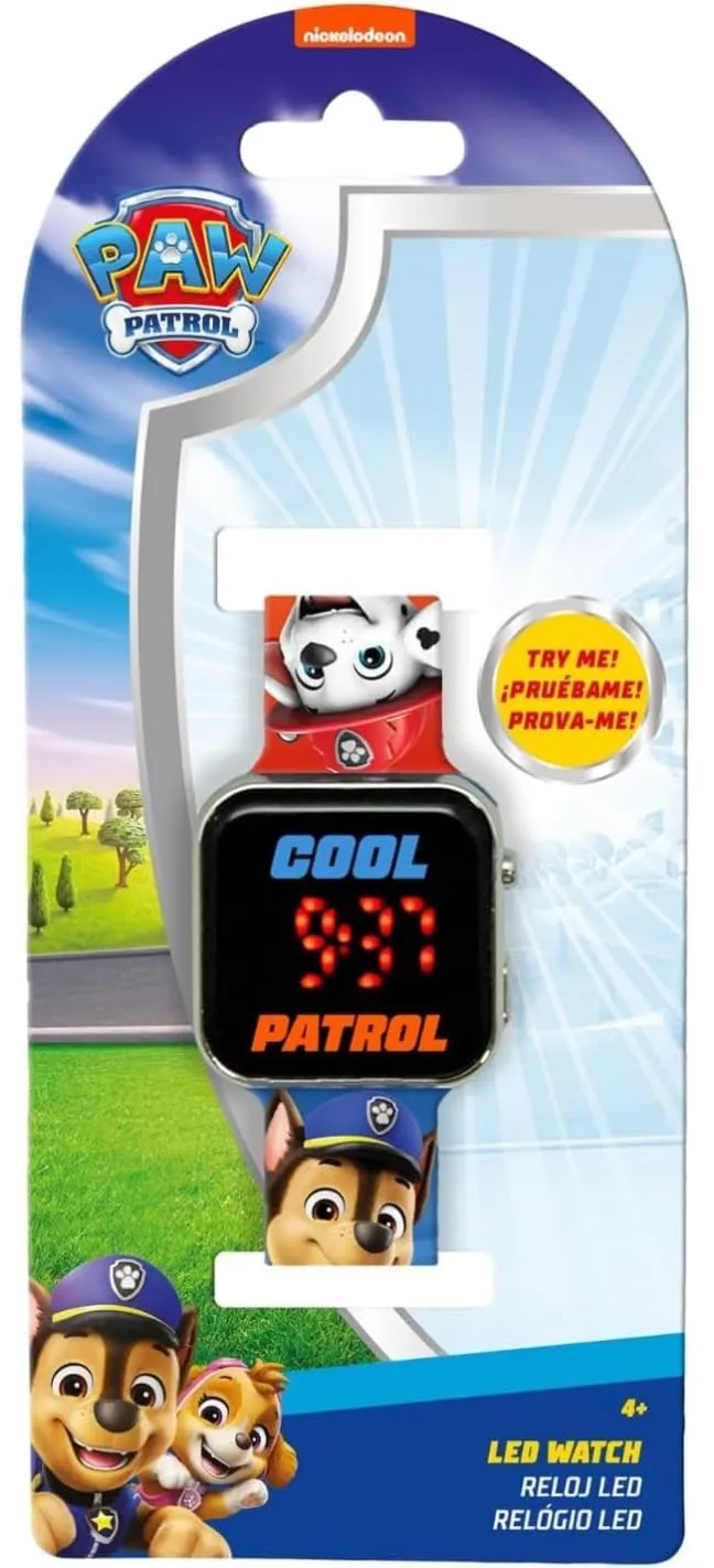 Clondo Orologio da Polso Digitale LED per Bambini Paw Patrol - immagine 2