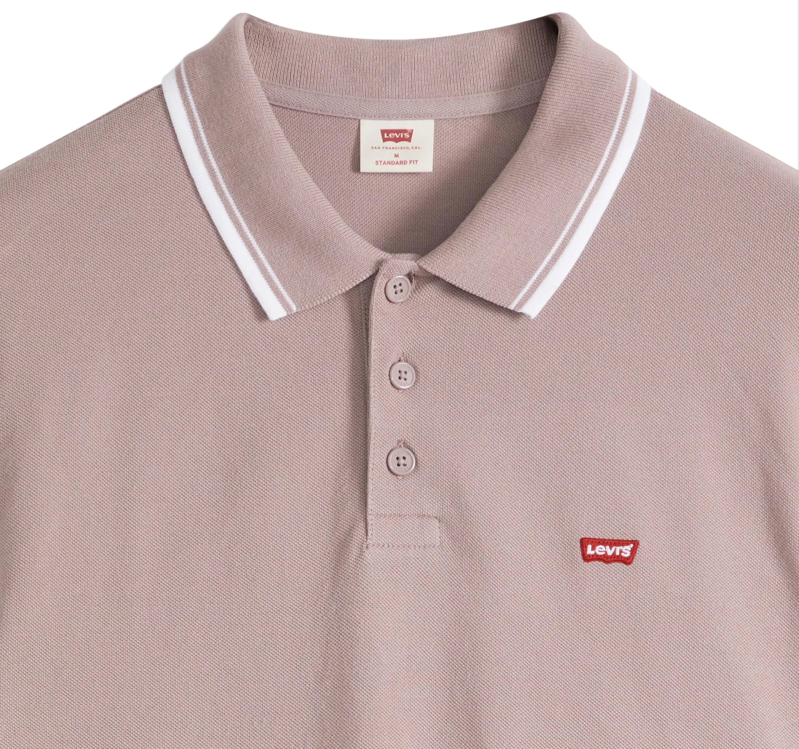 Levi's HM Polo Wood Tipping Stripe White - immagine 6