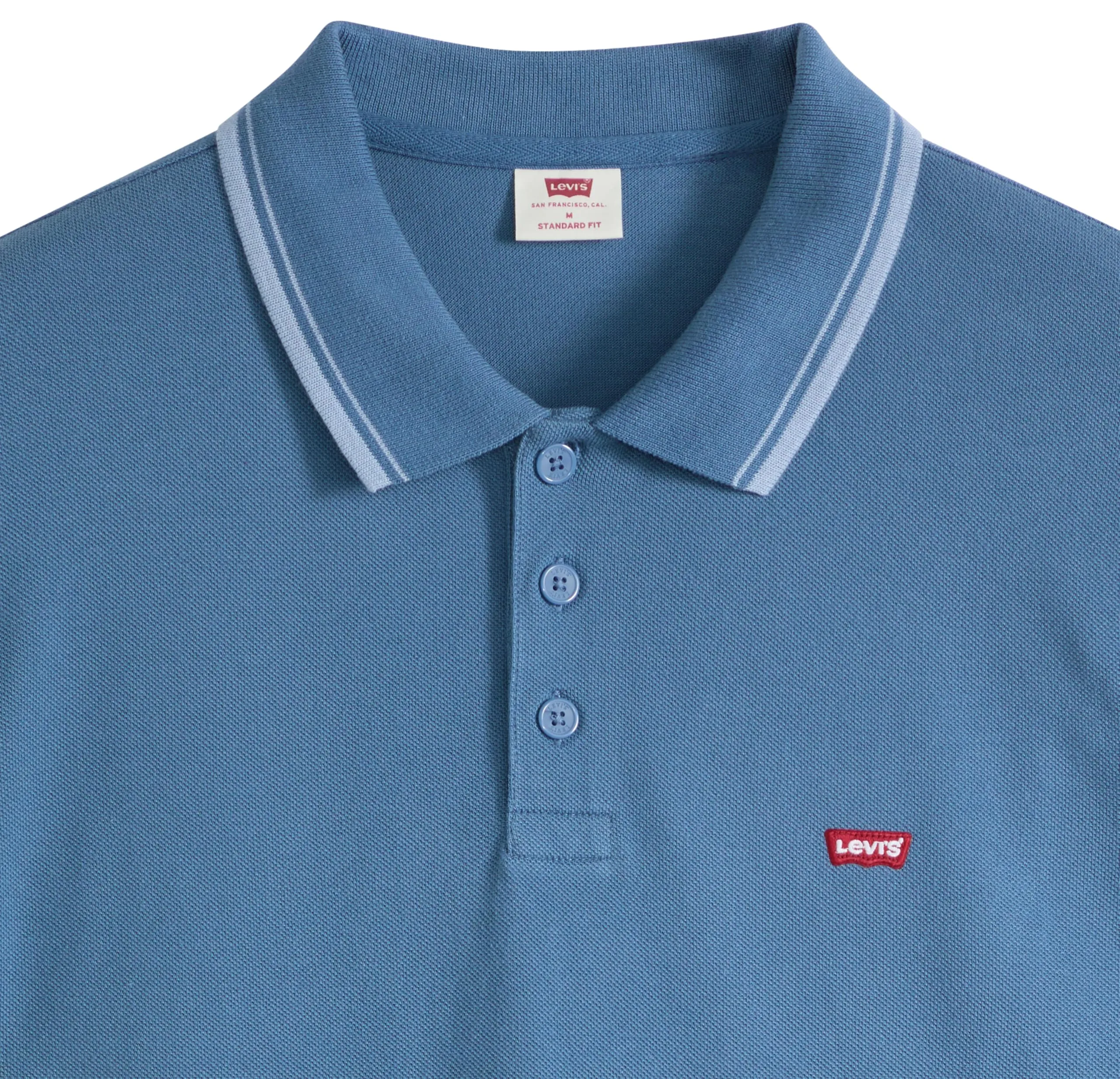 Levi's HM Polo Wood Tipping Stripe Forever Blue - immagine 6