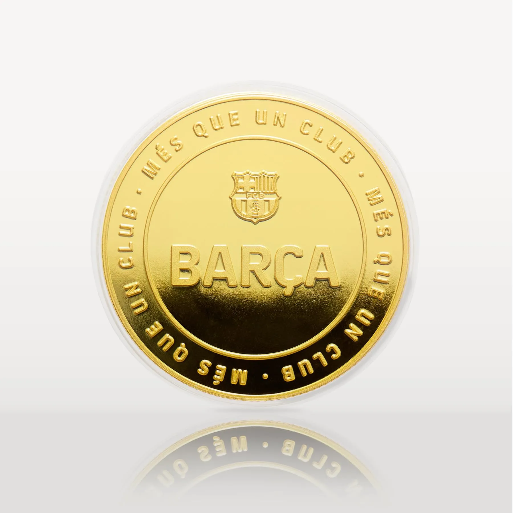 MOCIWORLD FC Barcelona Edizione Speciale Moneta da Collezione Oro - immagine 2
