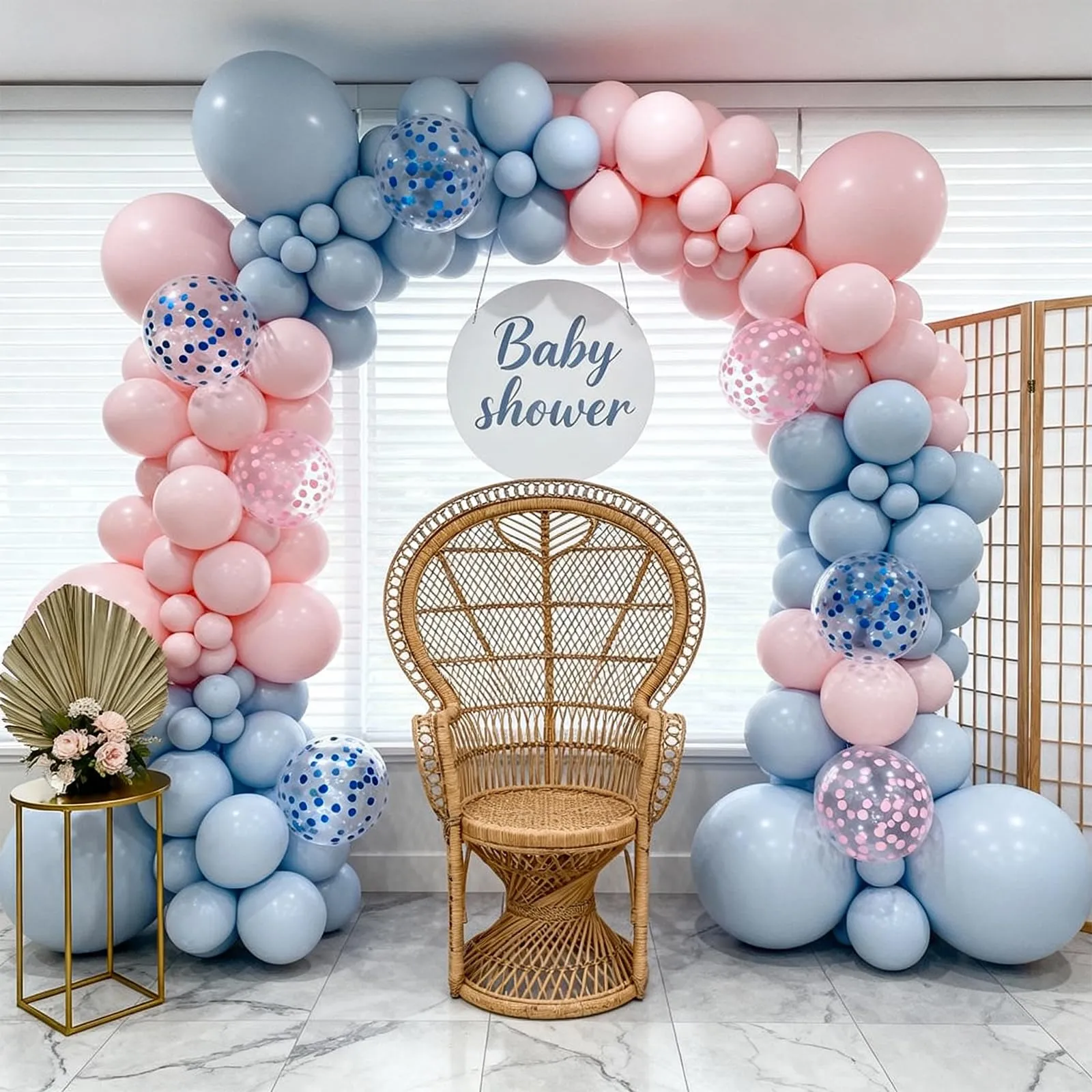 Fairymaiden Palloncini Rosa e Blu, 60 Pezzi, 12 Pollici - immagine 3