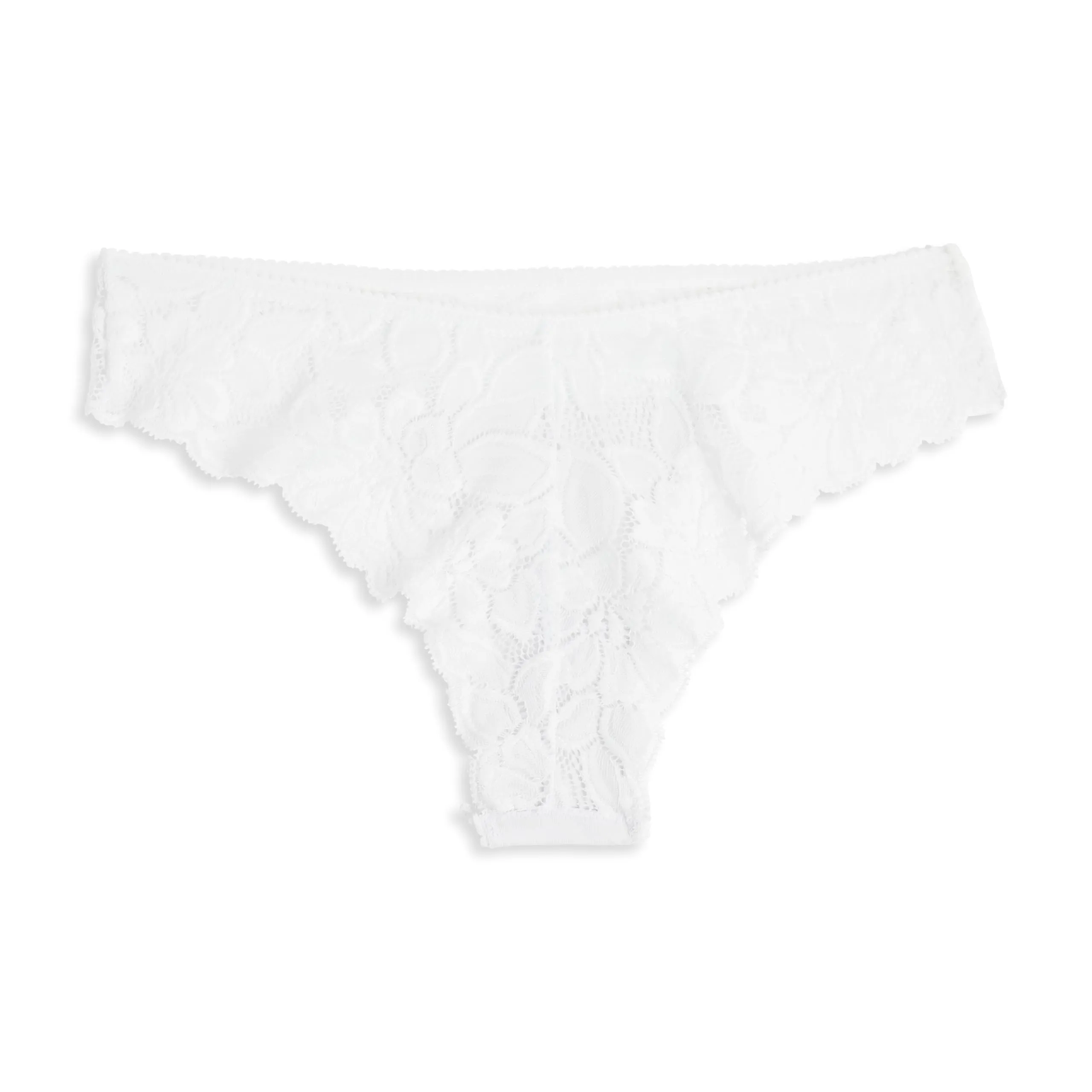 Cotonella Brasiliano Donna in Cotone Modal e Pizzo Floreale - immagine 3