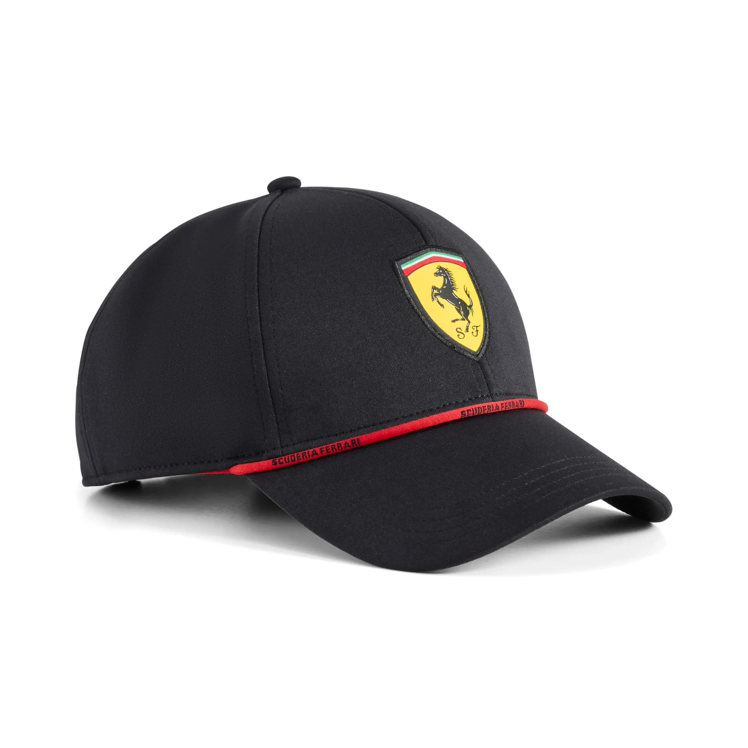 PUMA Scuderia Ferrari F1 Classic Logo Cap - Nero - Taglia Unica - immagine 1