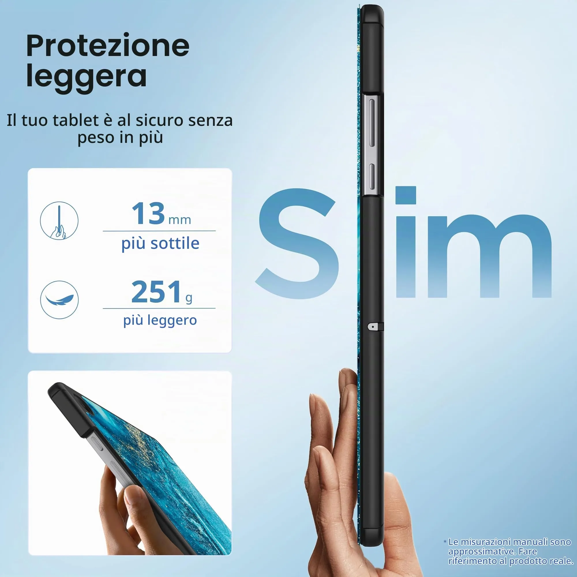 EasyAcc Custodia per Samsung Galaxy Tab A11+ Plus 11 pollici - immagine 5
