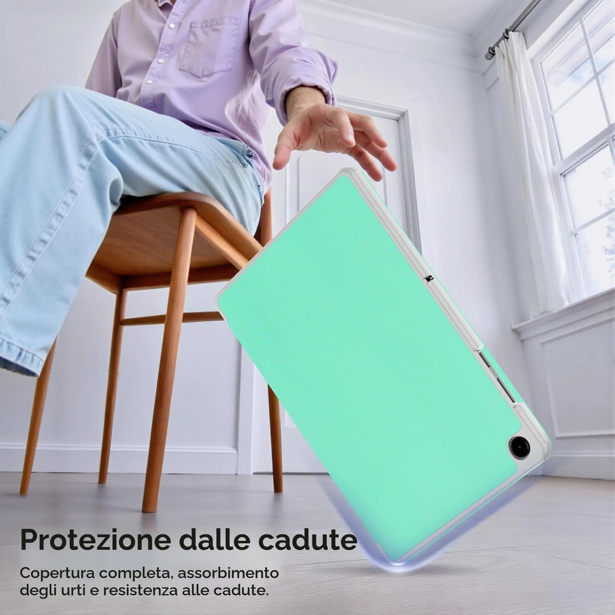 EasyAcc Custodia per Samsung Galaxy Tab A11+ Plus / A9+ 11 Pollici (2025) SM-X236B/SM-X230 - immagine 3