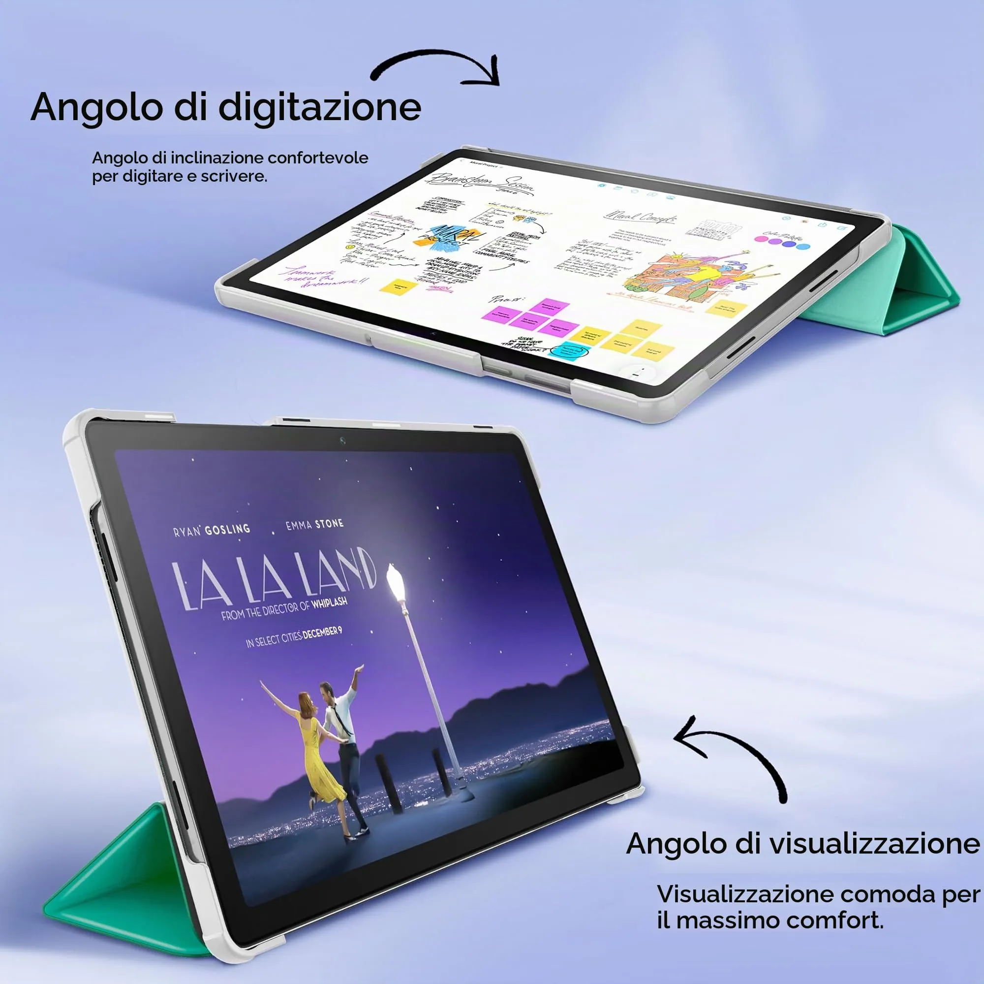 EasyAcc Custodia per Samsung Galaxy Tab A11+ Plus / A9+ 11 Pollici (2025) SM-X236B/SM-X230 - immagine 5