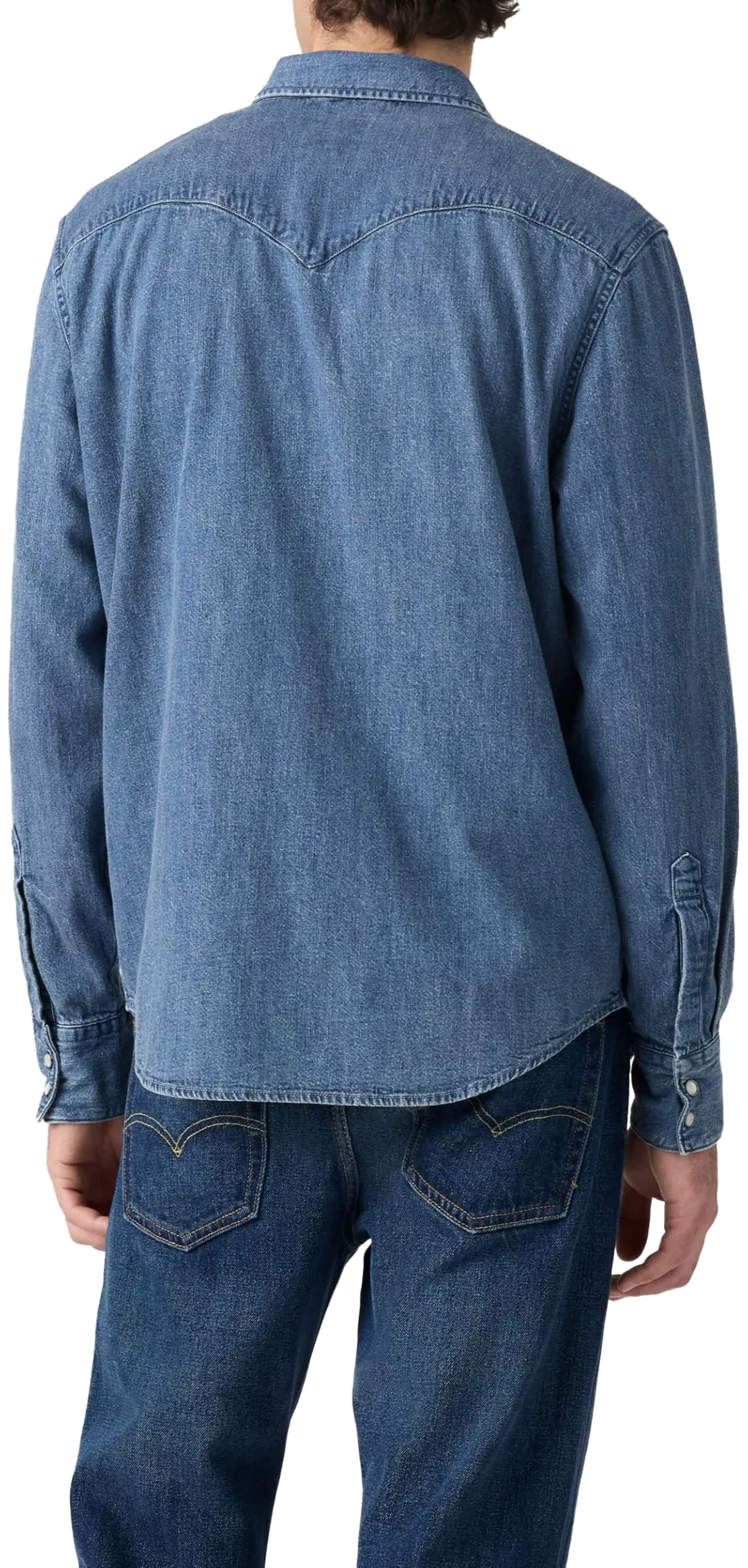Levi's Barstow Western Standard Rustic Root HIL - Notte Nero - M - immagine 4