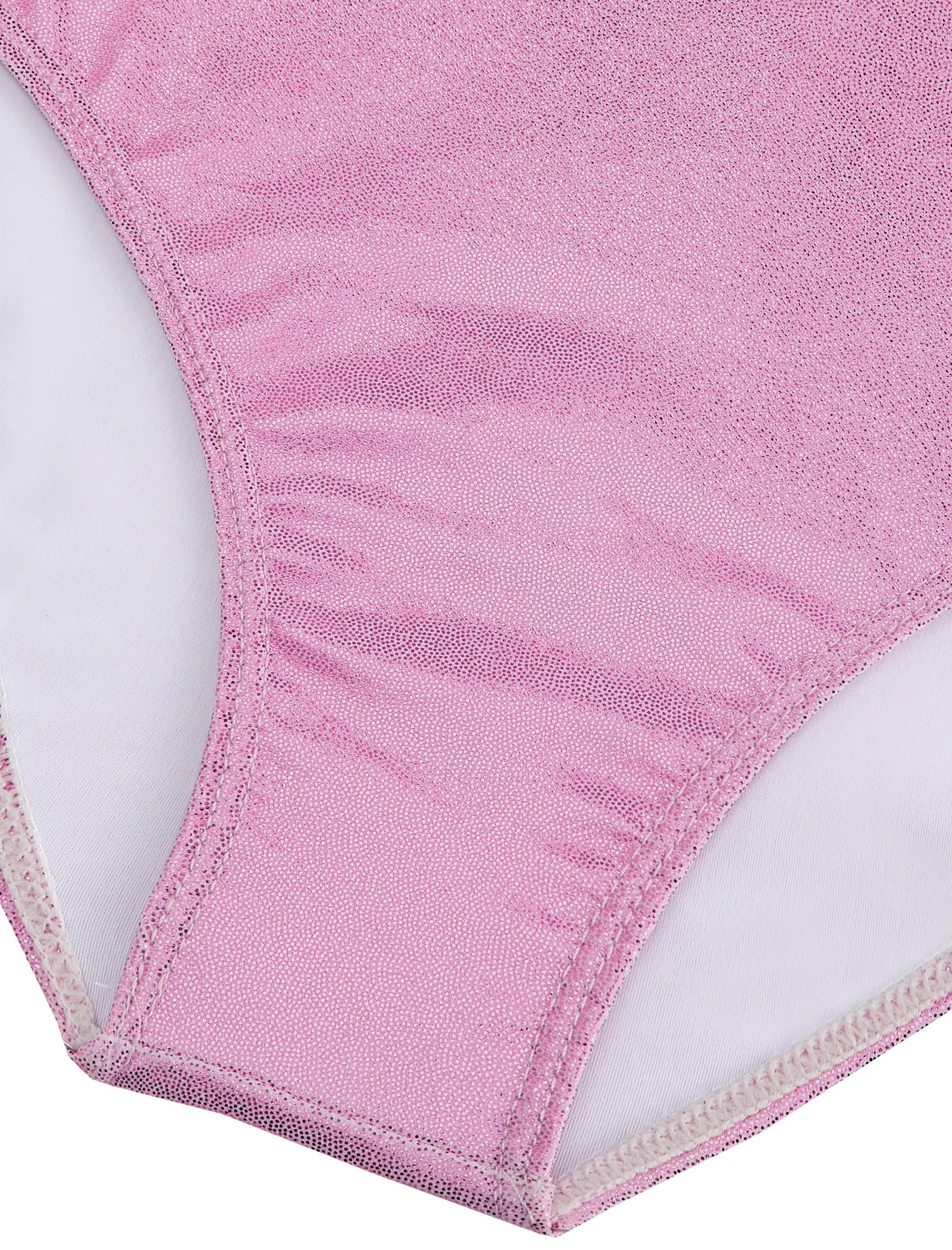 Gogokids Set da Ginnastica a Tre Pezzi per Ragazze con Body Senza Maniche, Pantaloncini e Fascetta per Capelli - immagine 5