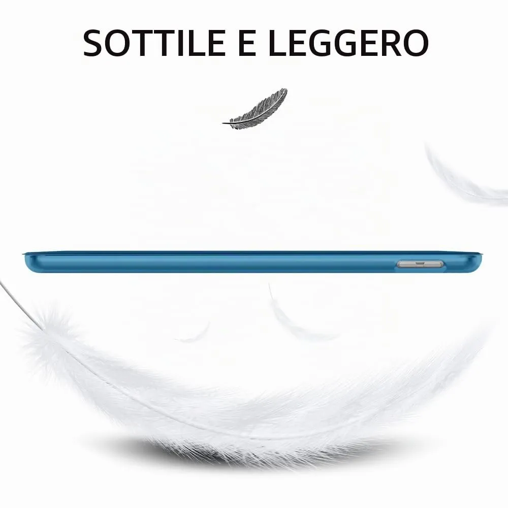 MoKo Cover for iPad 9th/8th/7th Gen 10.2 pollici, Grigio Blu - immagine 8