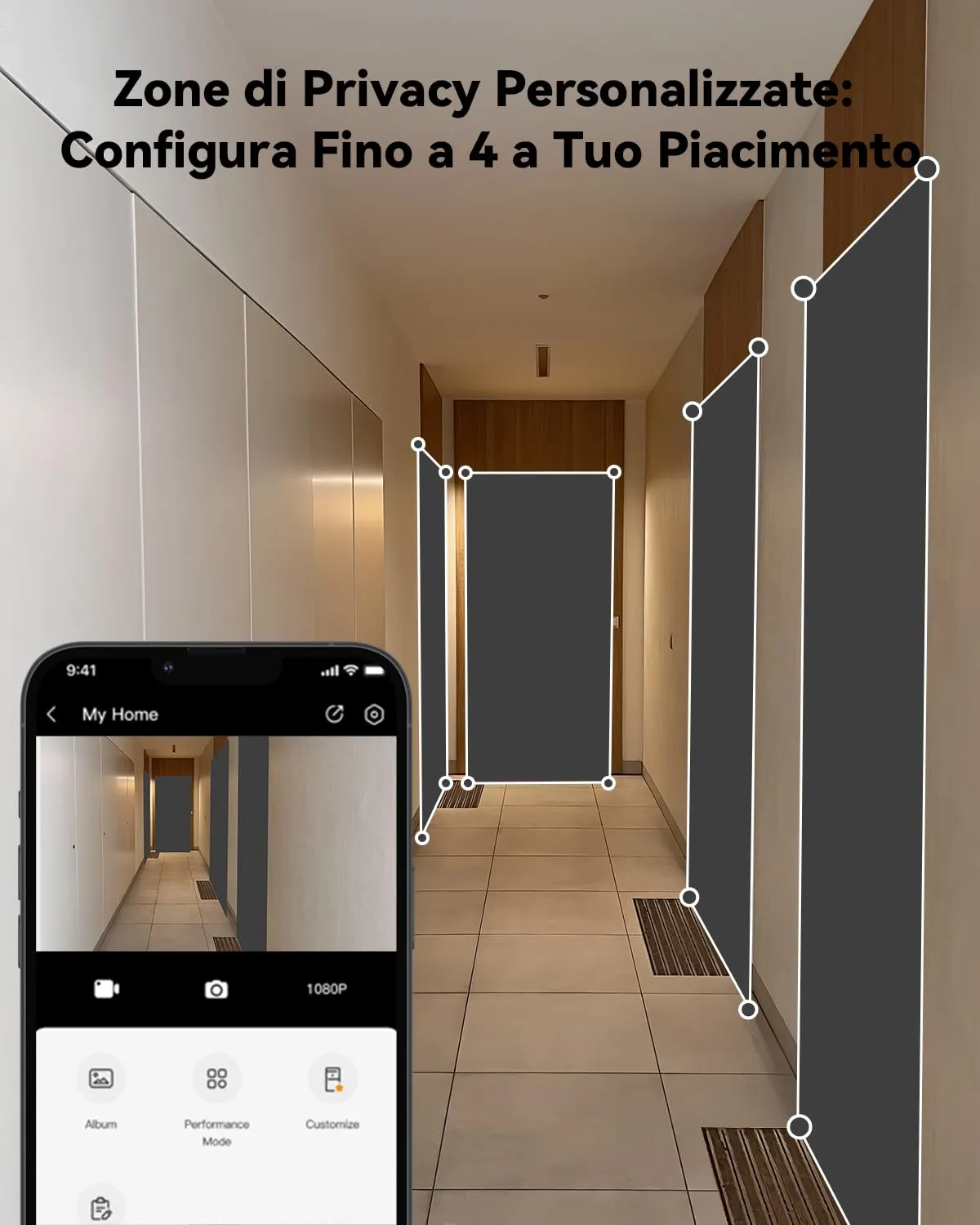 Imou VD1 Spioncino Digitale WiFi 3K con Schermo a Colori da 4,3", 2.4/5 GHz - immagine 8