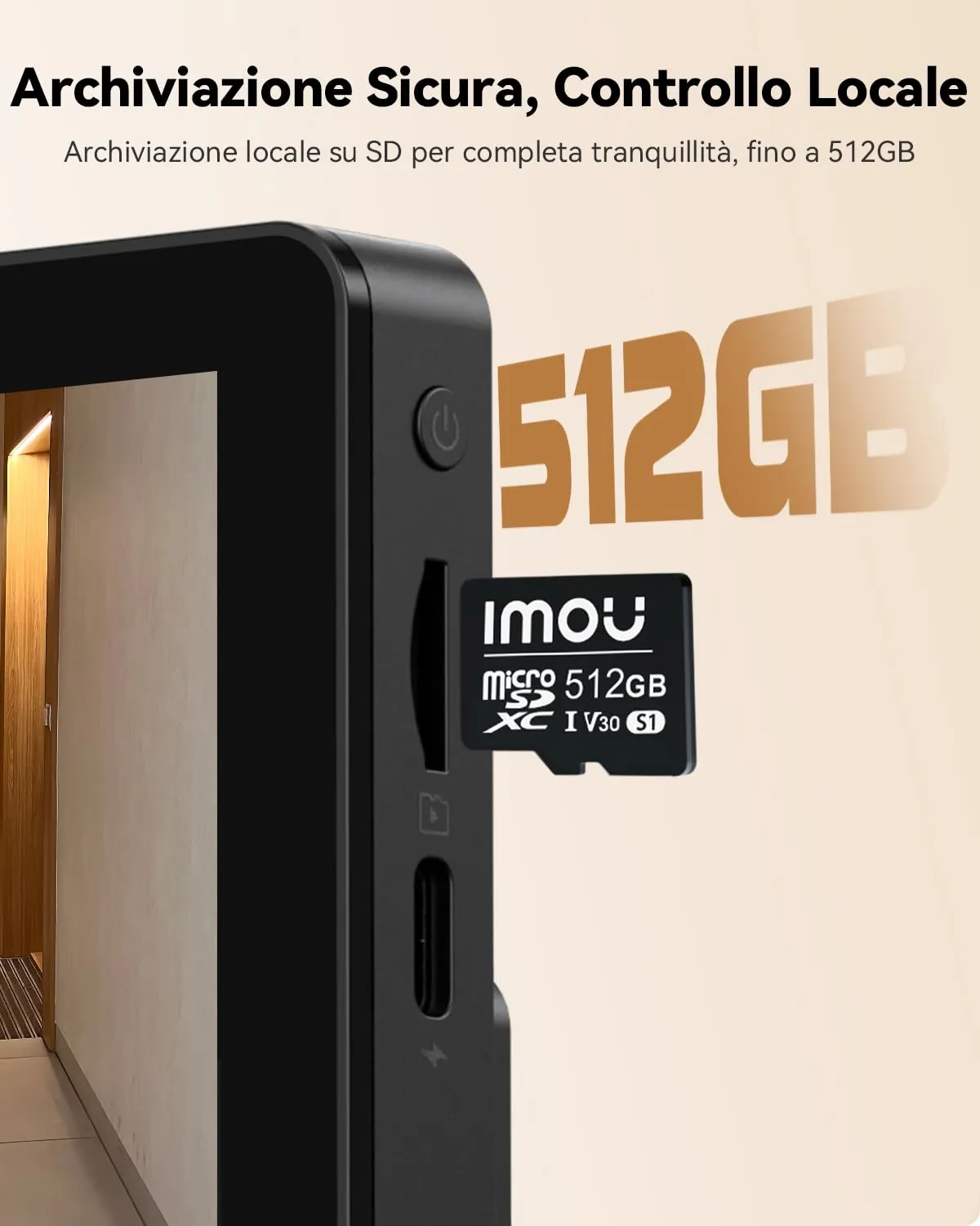 Imou VD1 Spioncino Digitale WiFi 3K con Schermo a Colori da 4,3", 2.4/5 GHz - immagine 12