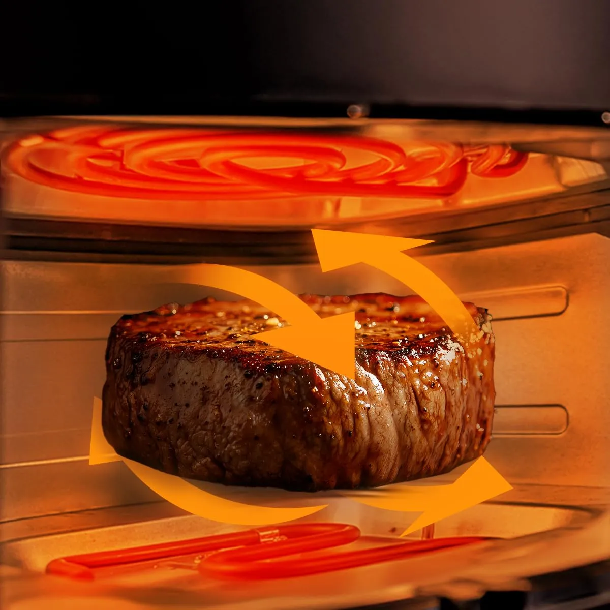 Cecotec Cecofry&Grill Duoheat 6500 Friggitrice ad Aria 6,5L, 3 in 1 Grill e Piastra per Pizza, 2200W - immagine 4