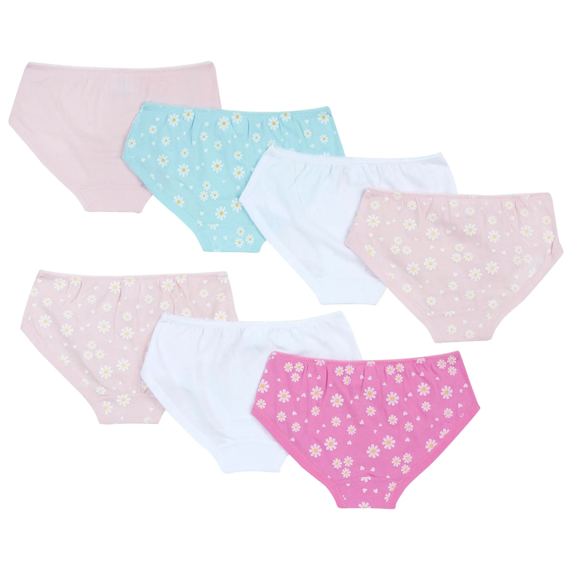 Prénatal Bambine e Ragazze Slip, Set di 7, Rosa, 2-3 anni - immagine 2