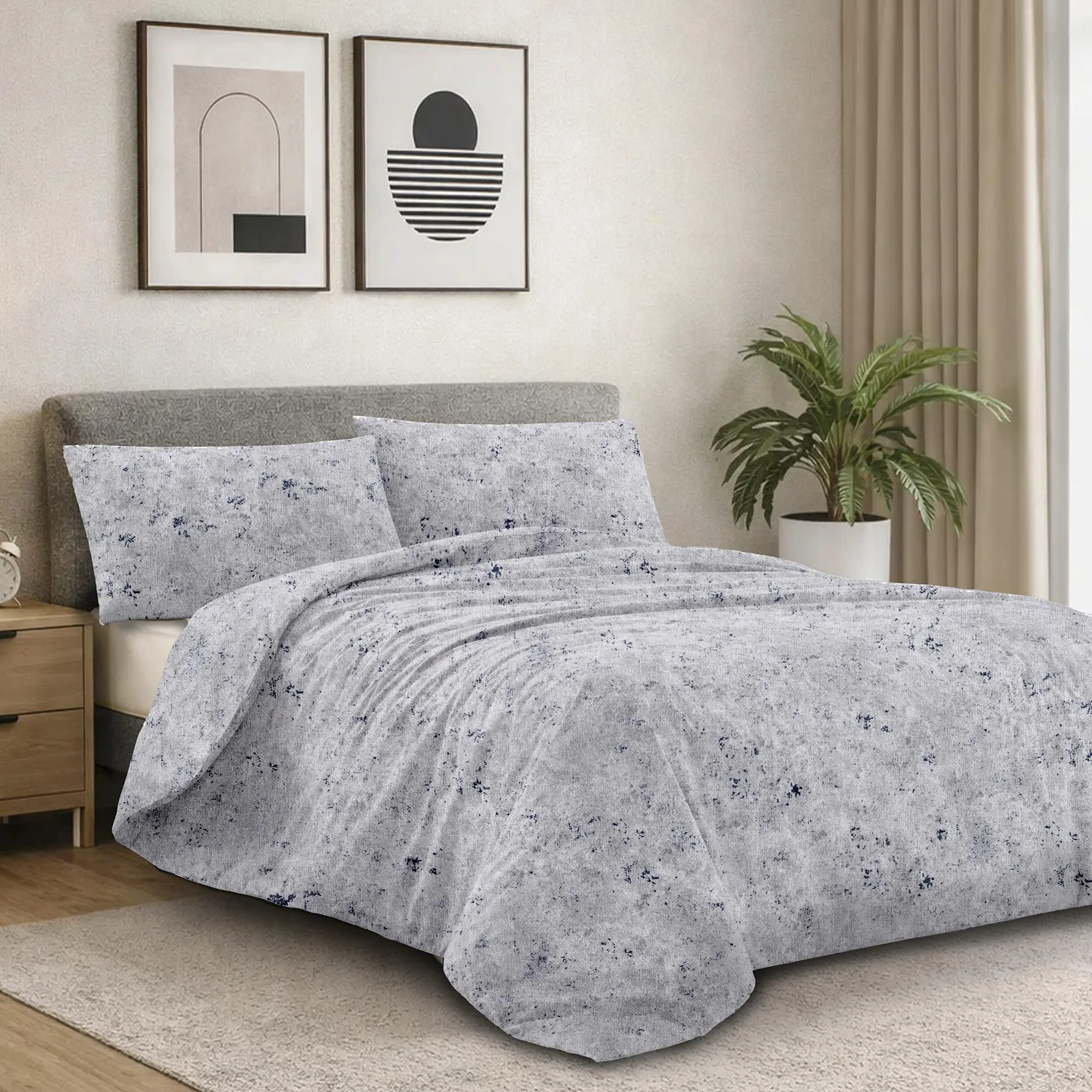 Dorian Home Copripiumino Singolo in Cotone 155x210 cm con Federa - immagine 1