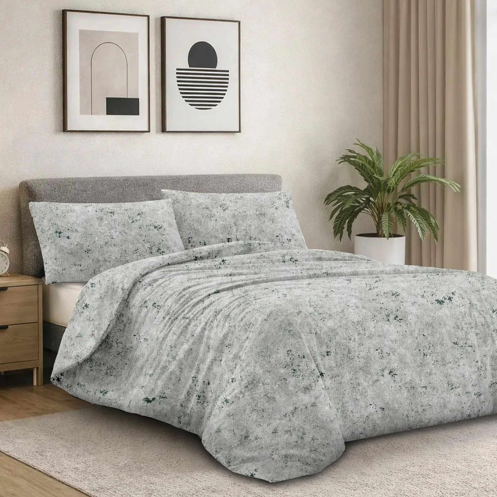 Dorian Home Copripiumino Singolo in Cotone 155x210 con Federa - immagine 1