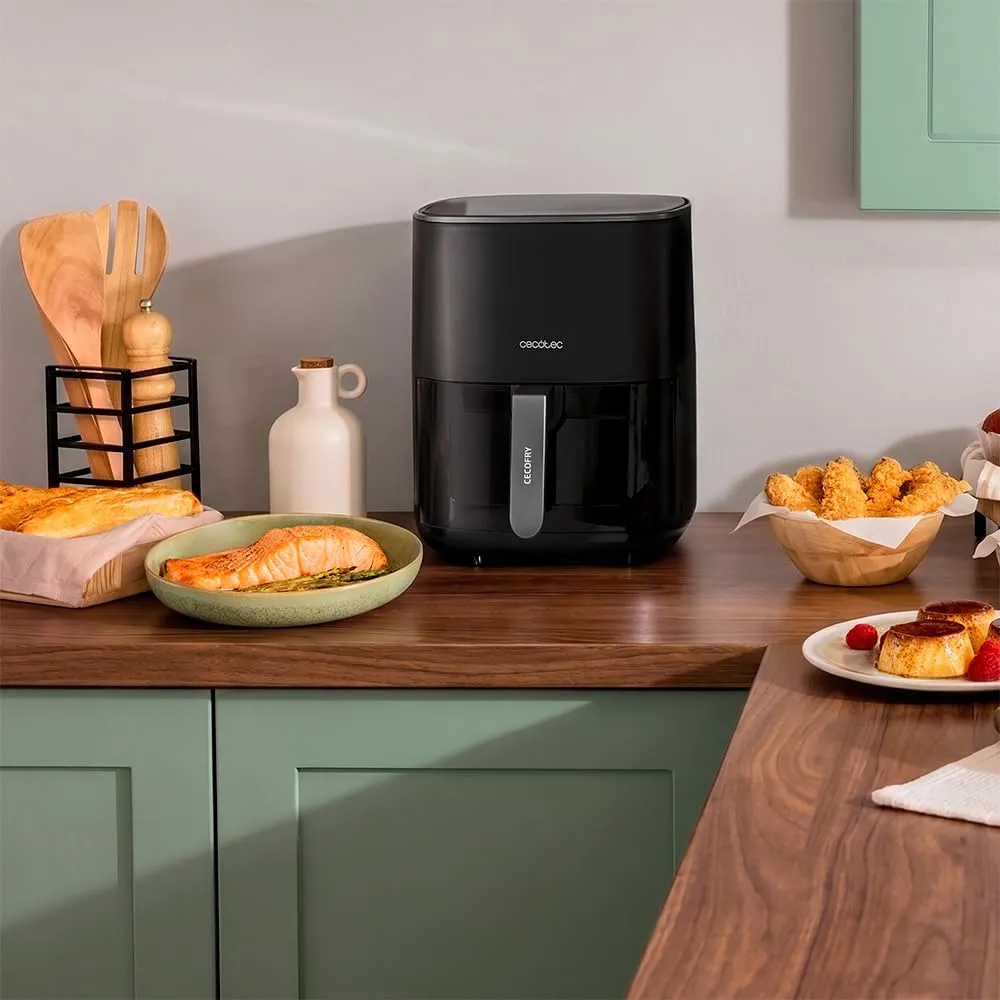 Cecotec Cecofry Fantastik Window 6500 Plus Friggitrice ad Aria, 6,5L, 1700W, Tecnologia PerfectCook, 12 Menu, Finestra di Visione - immagine 6